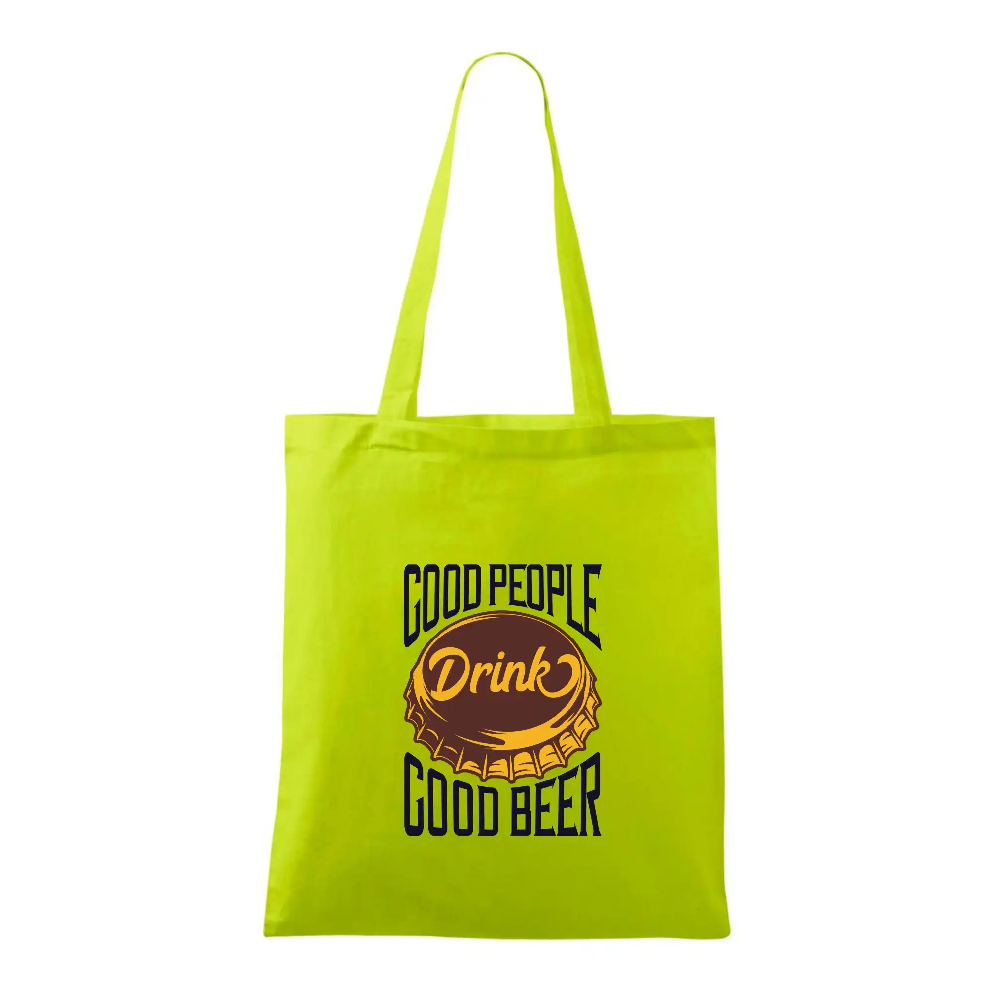 Vtipná tričká pre pivárov - Good People Drink good Beer - Taška bavlnená