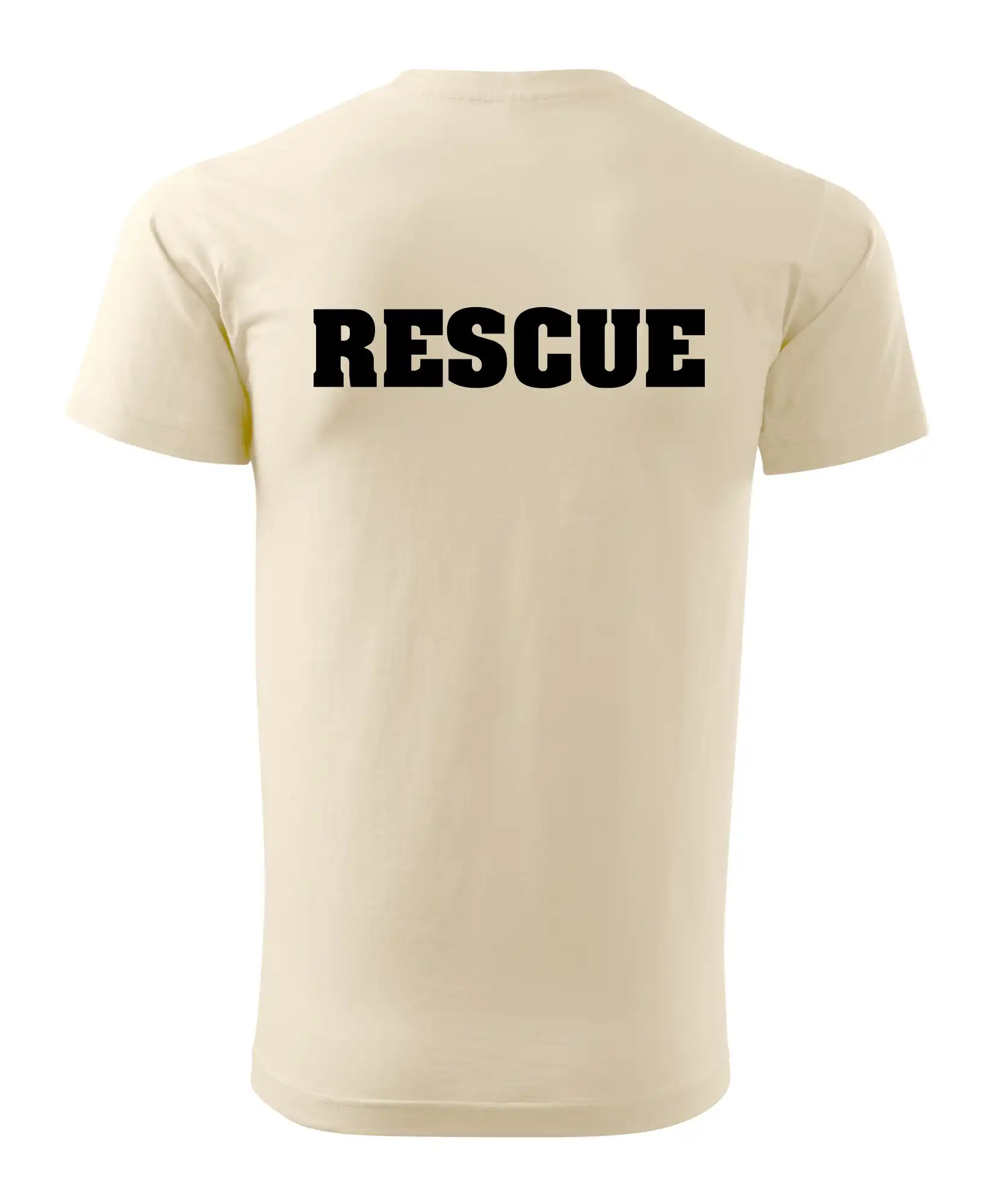 Rescue - Hviezda na prsníku + nápis na chrbte