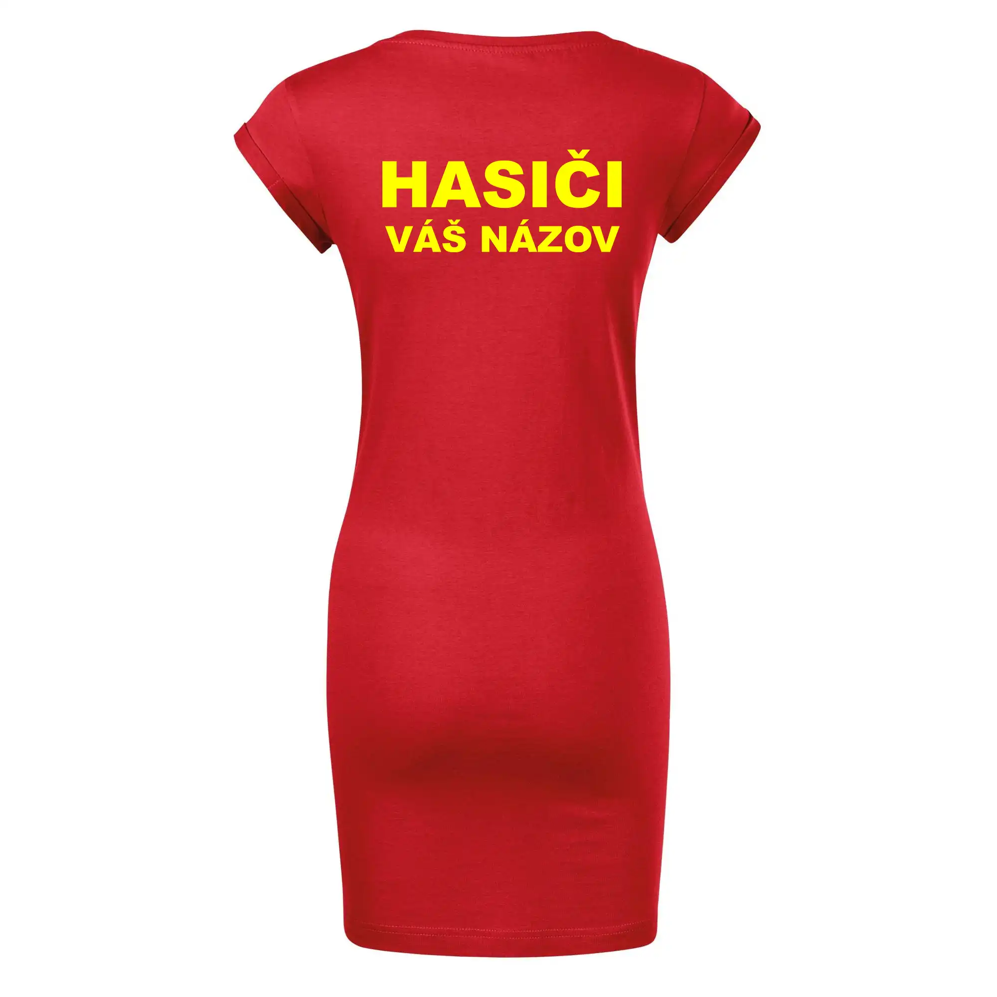 Hasiči - žltý nápis - váš názov zboru