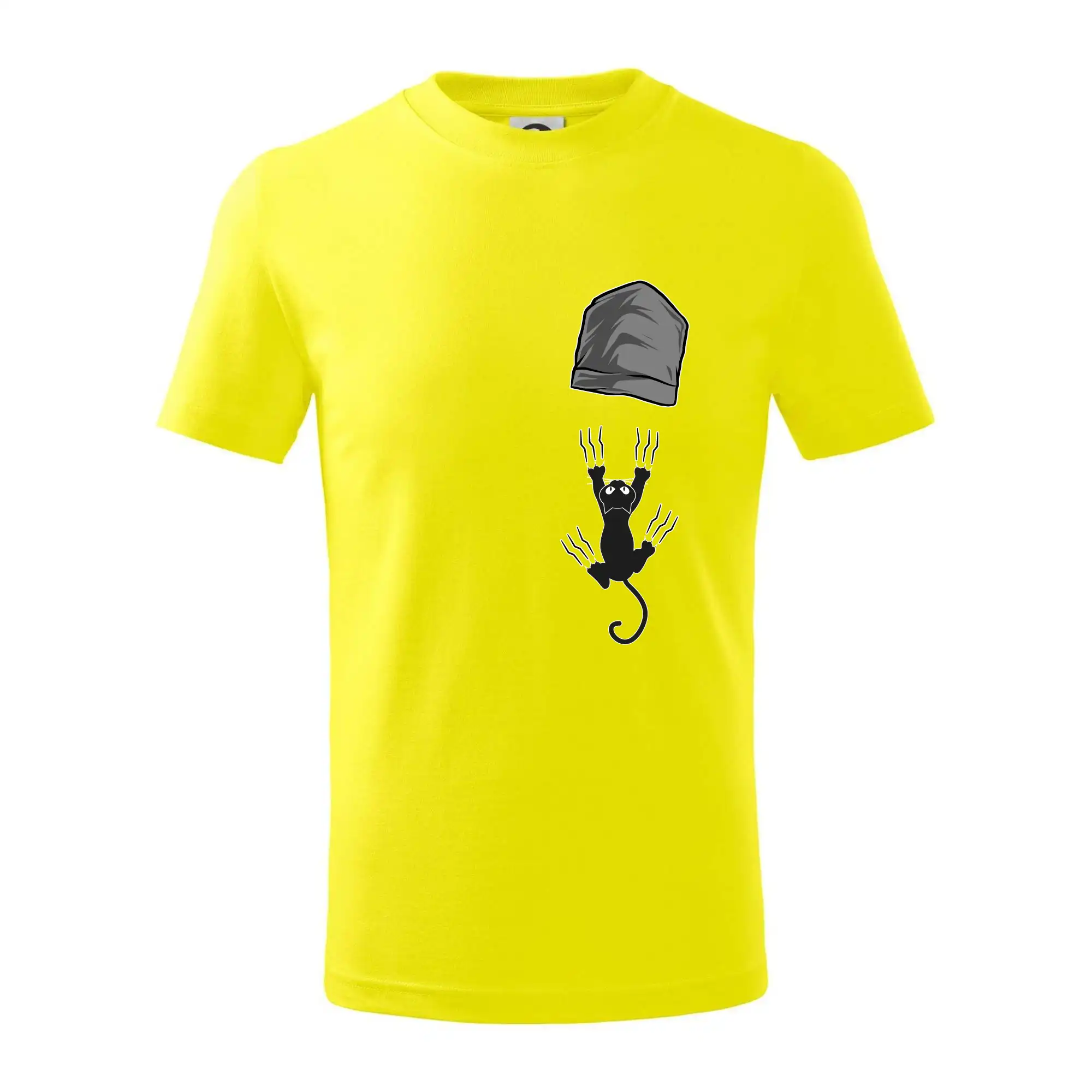 Kočka vypadla z kapsy