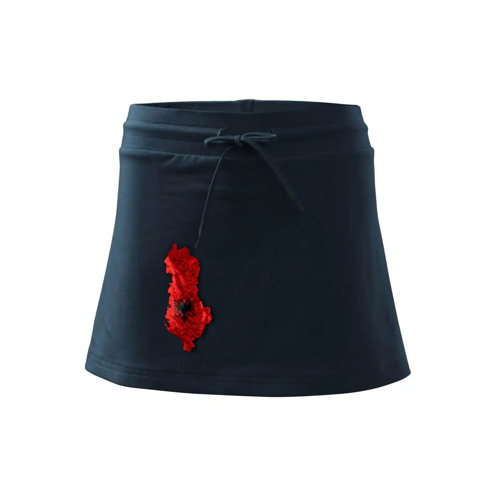 Mapa Albánie reliéf hor