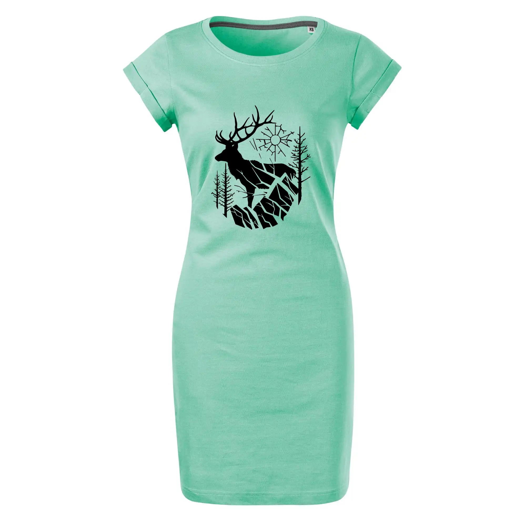 Jelen v lese křivky