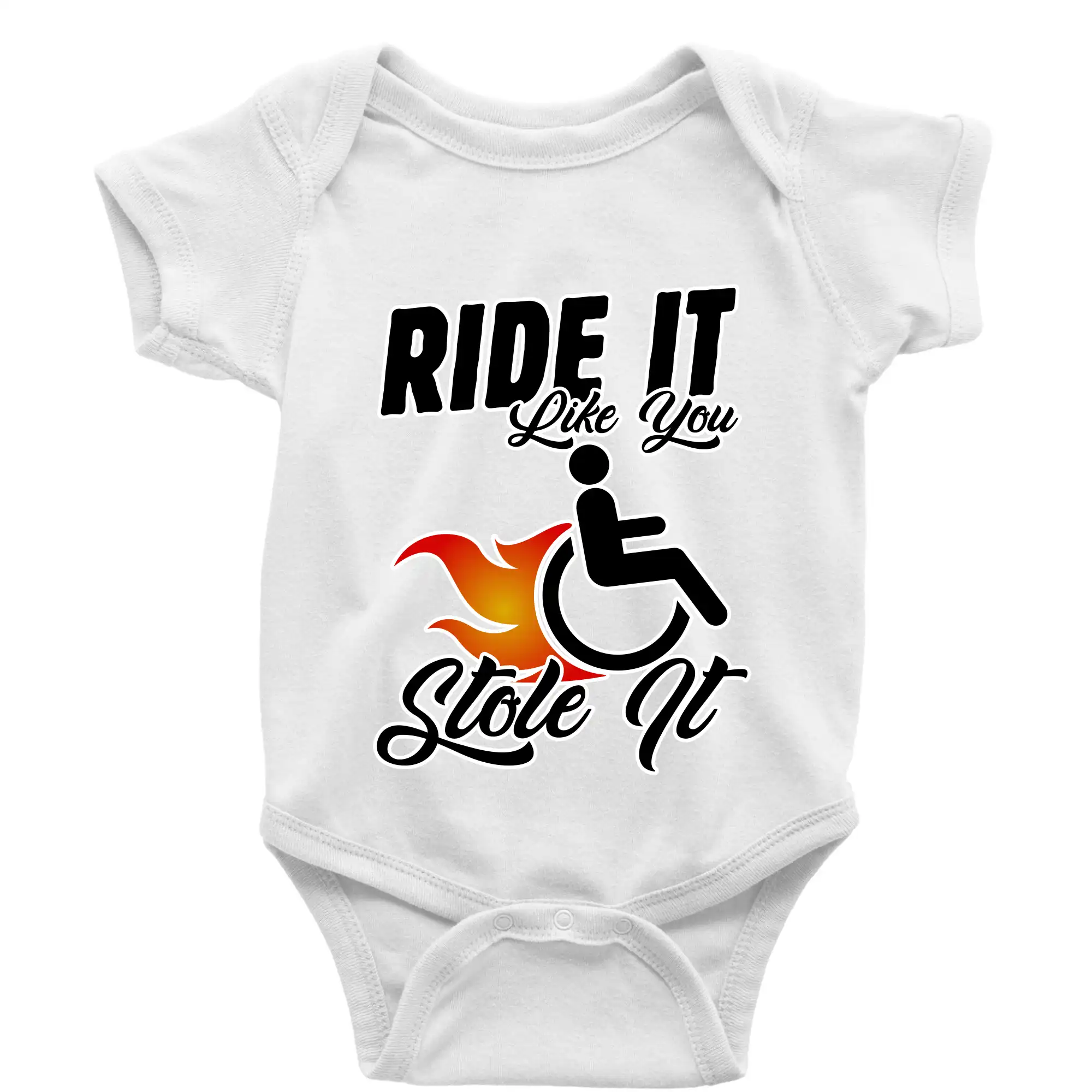 Ride it Like You Stole it - Body dojčenské s krátkym rukávom