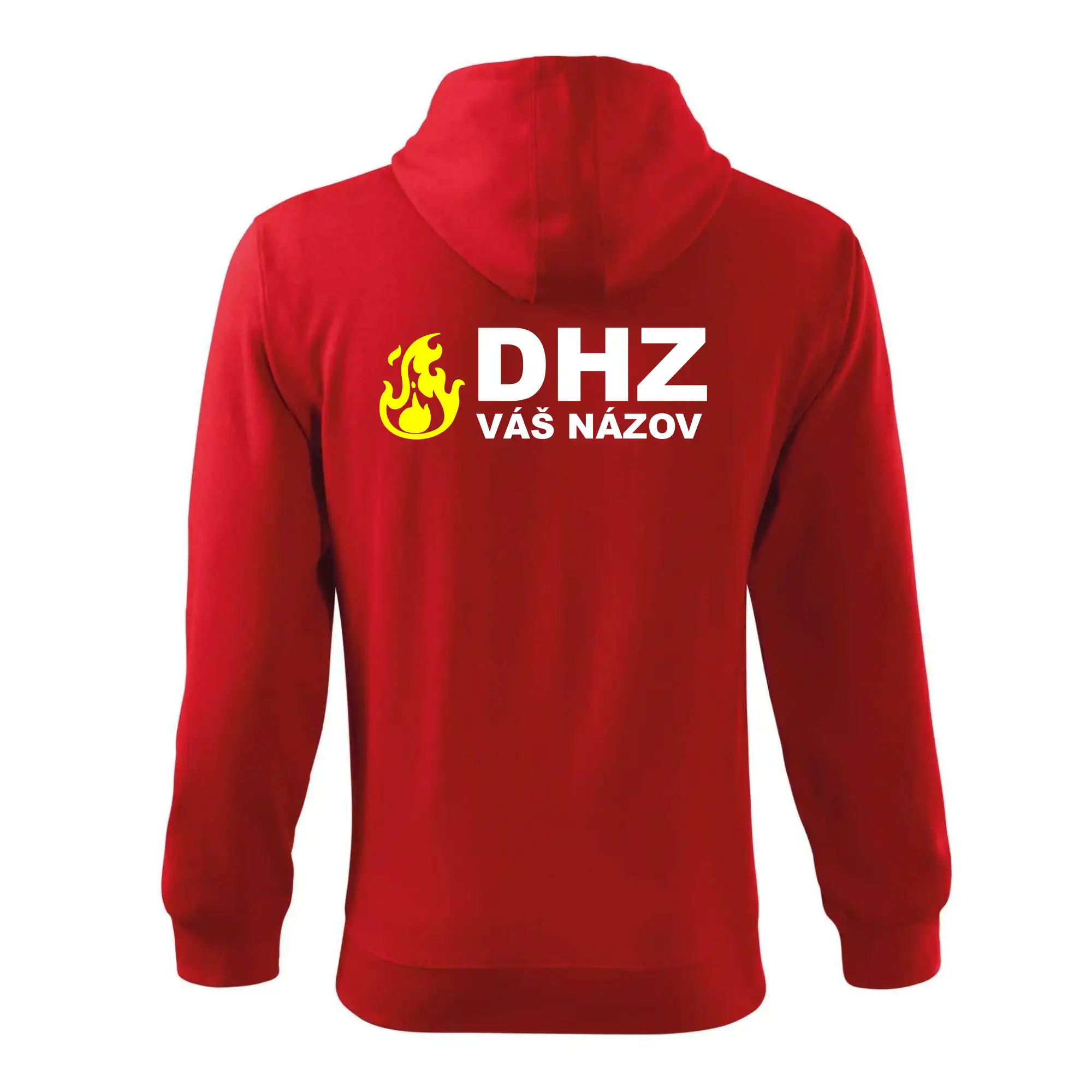 DHZ (oheň, firesport, názov sboru - vlastný nápis)