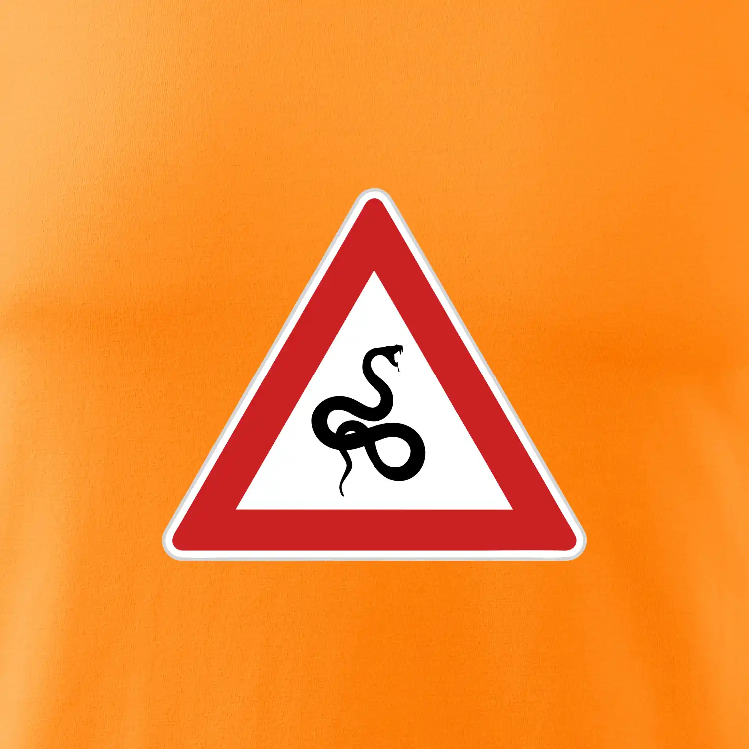 Dopravní značka - Pozor had