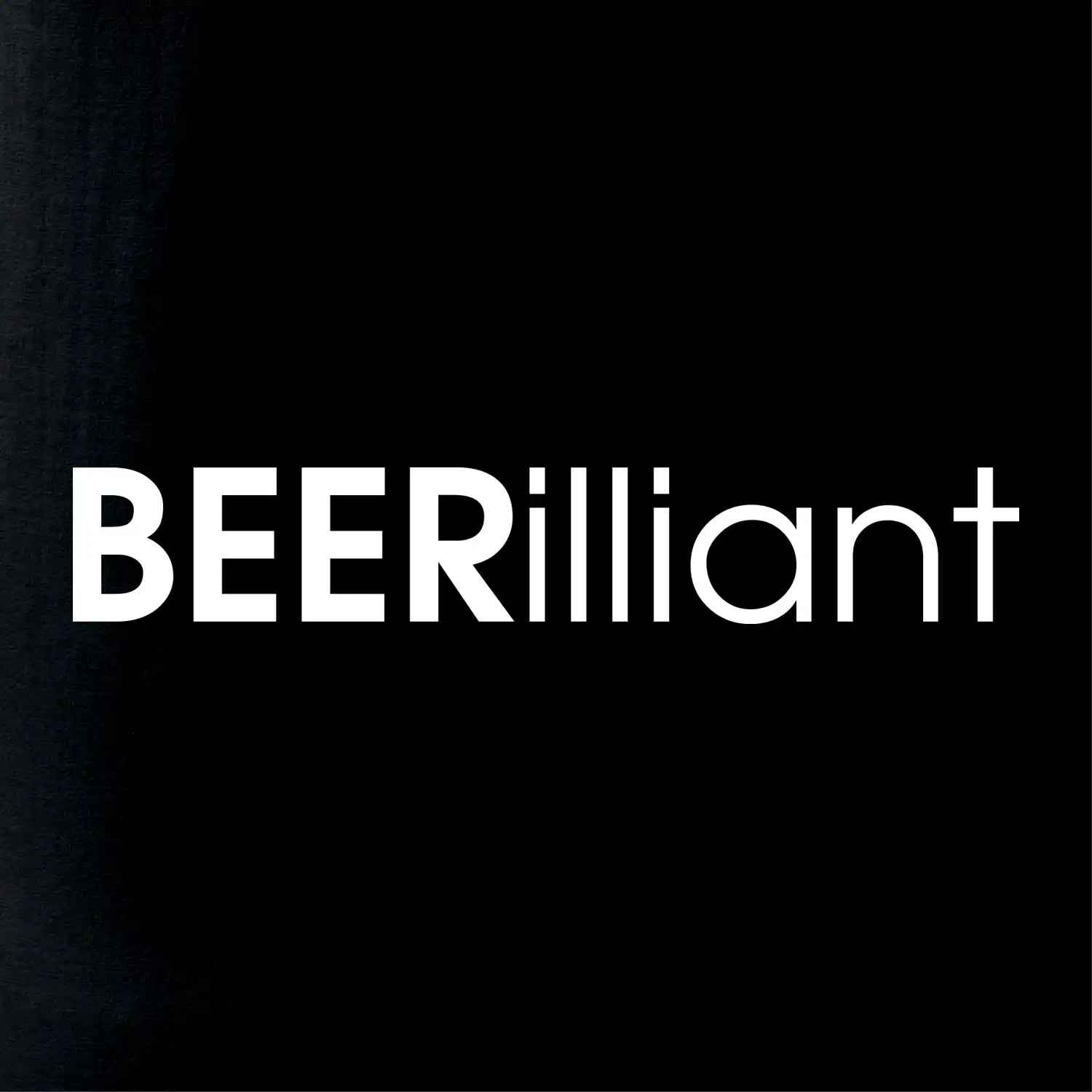 Pivní nápisy BEERrilliant