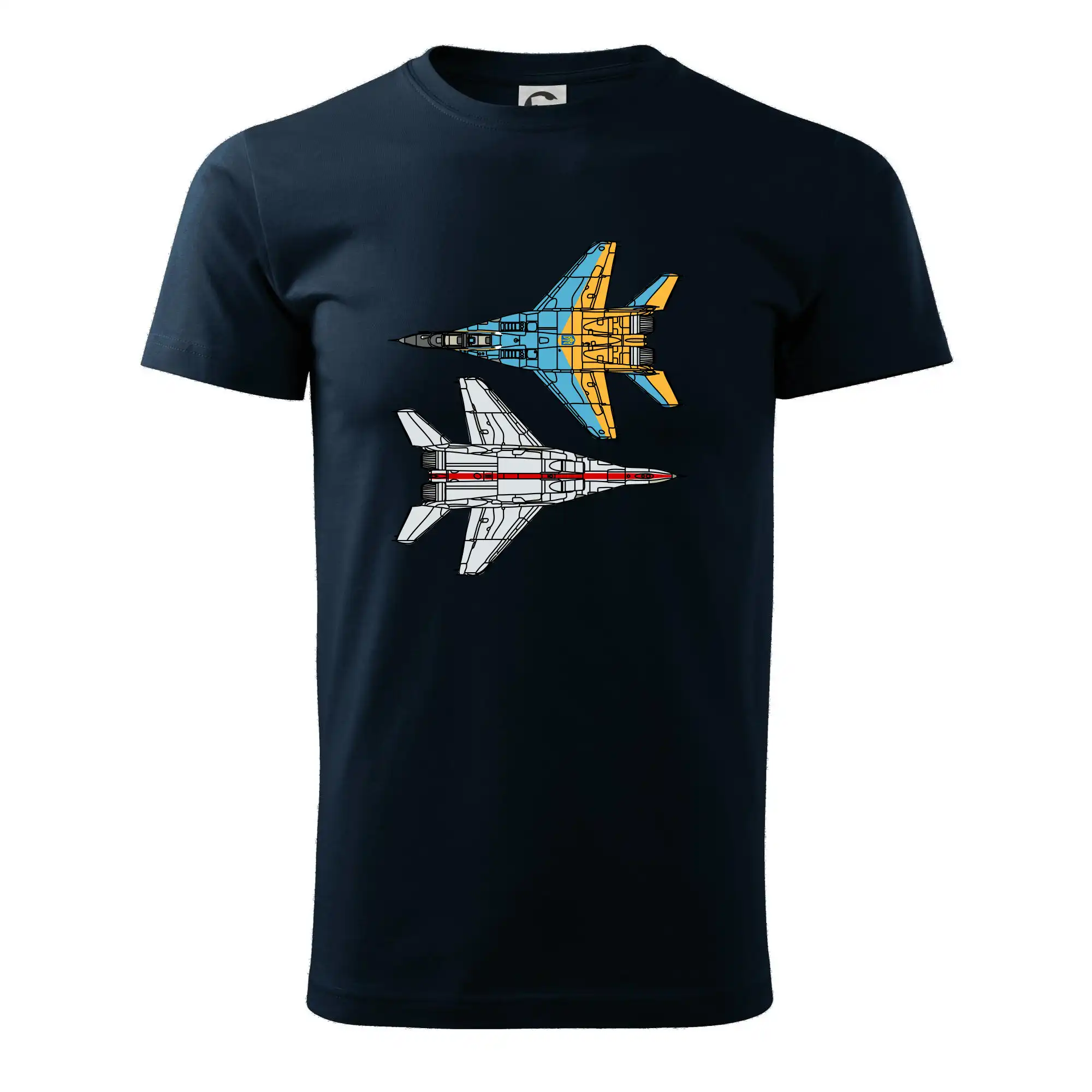 Mig 29 Fulcrum ze spoda a ze zhora