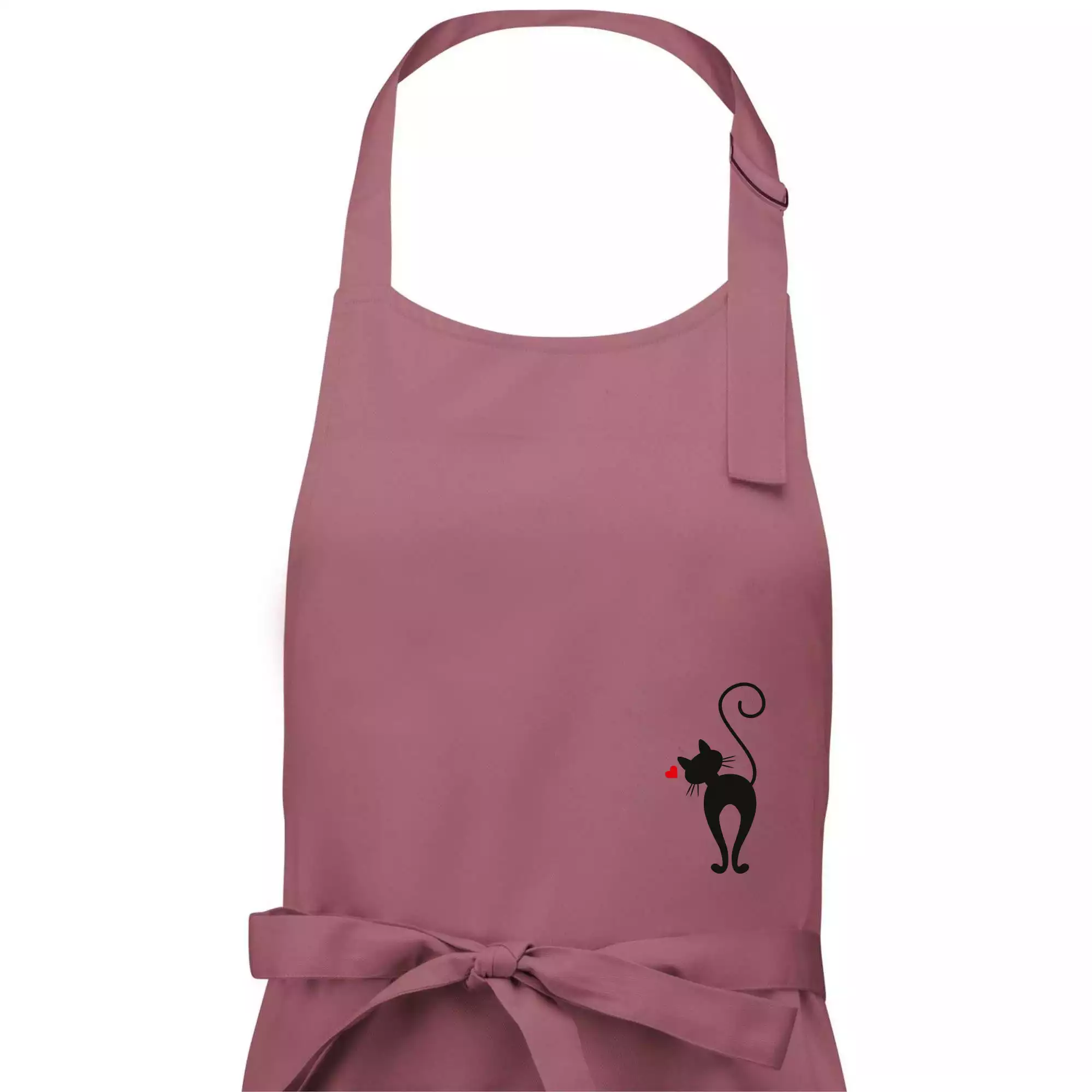 Zamilovaná kočka zezadu