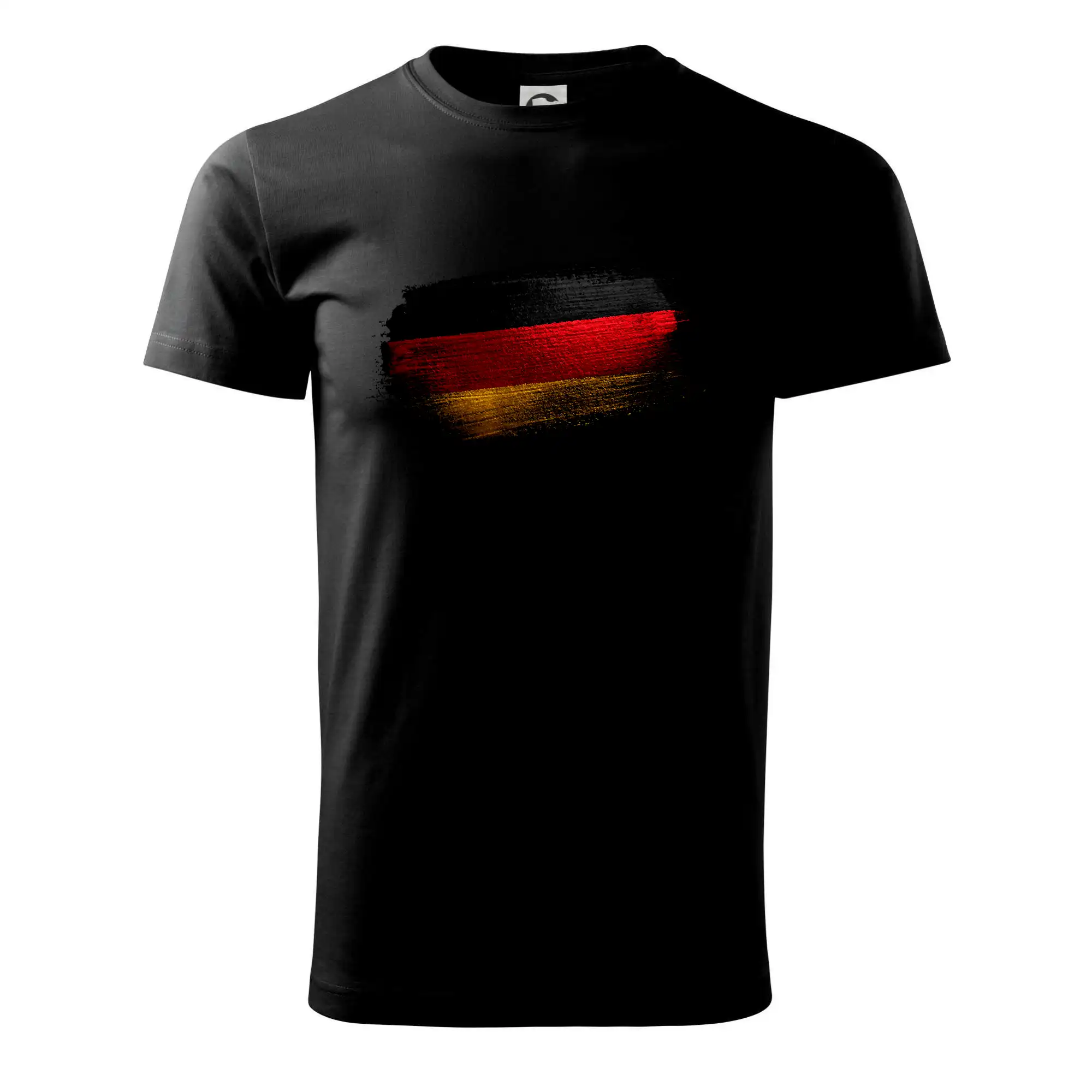 Německá vlajka okousaná