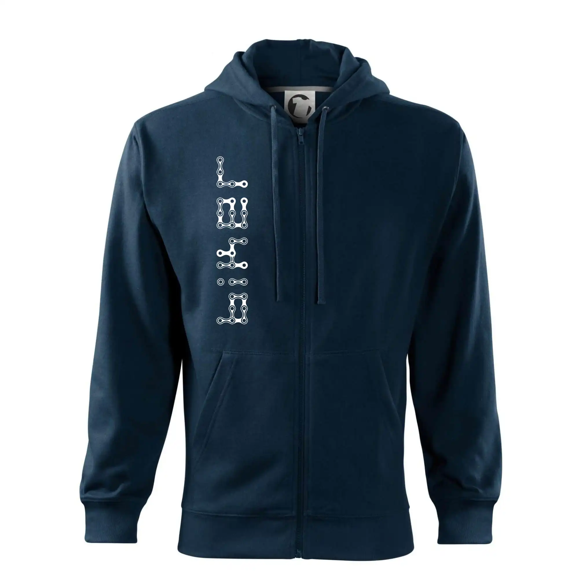 Biker nápis na výšku řetěz