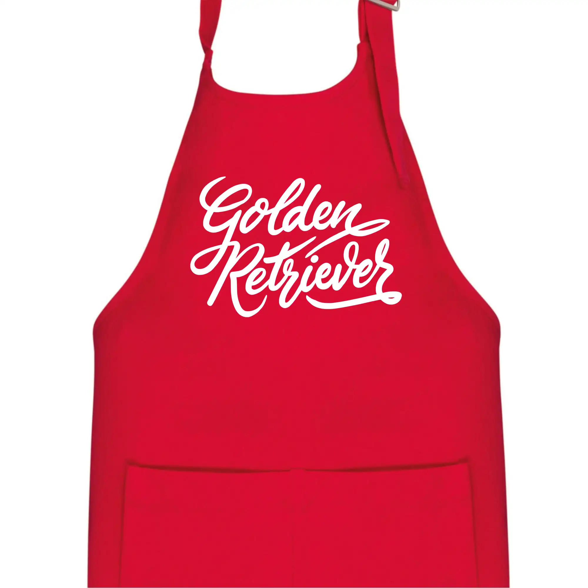Labrador - Golden retriever - nápis okrasný - Detská zástera na varenie
