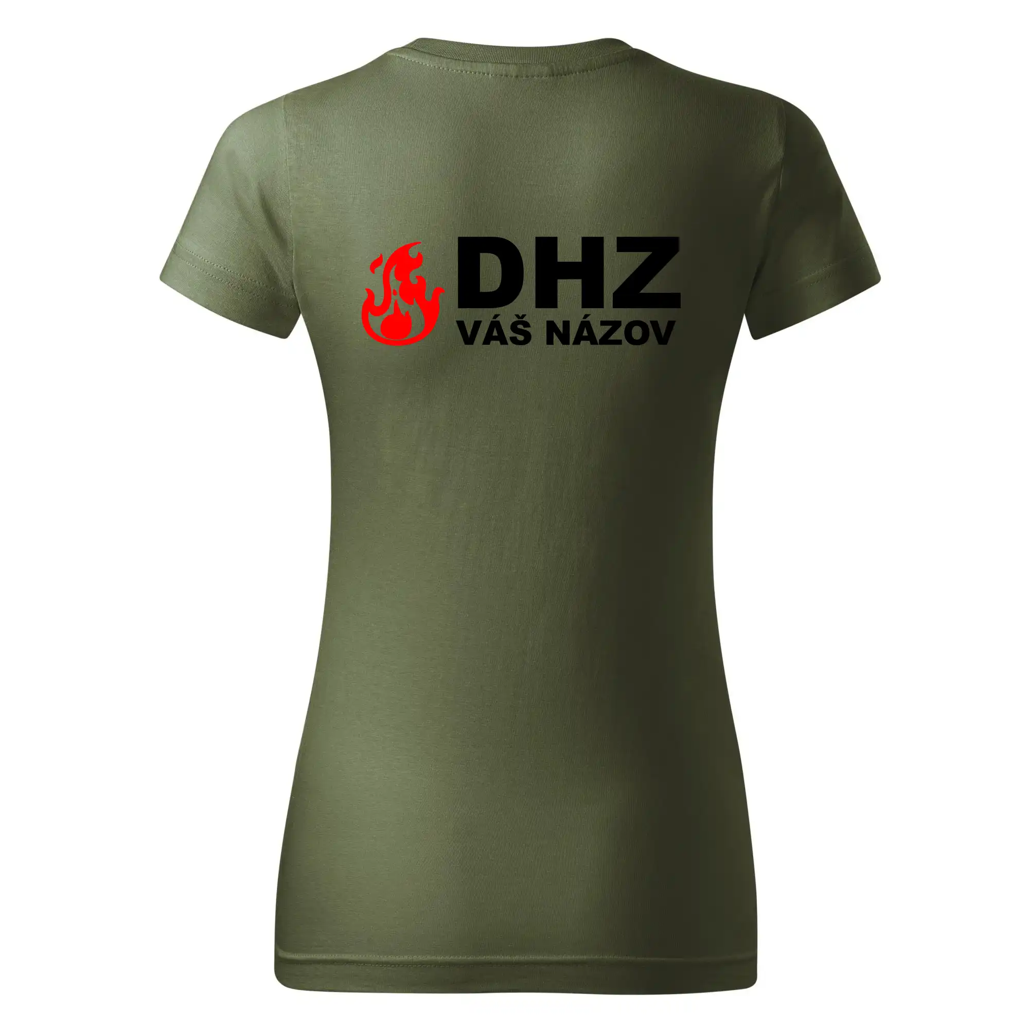 DHZ (oheň, firesport, názov sboru - vlastný nápis)