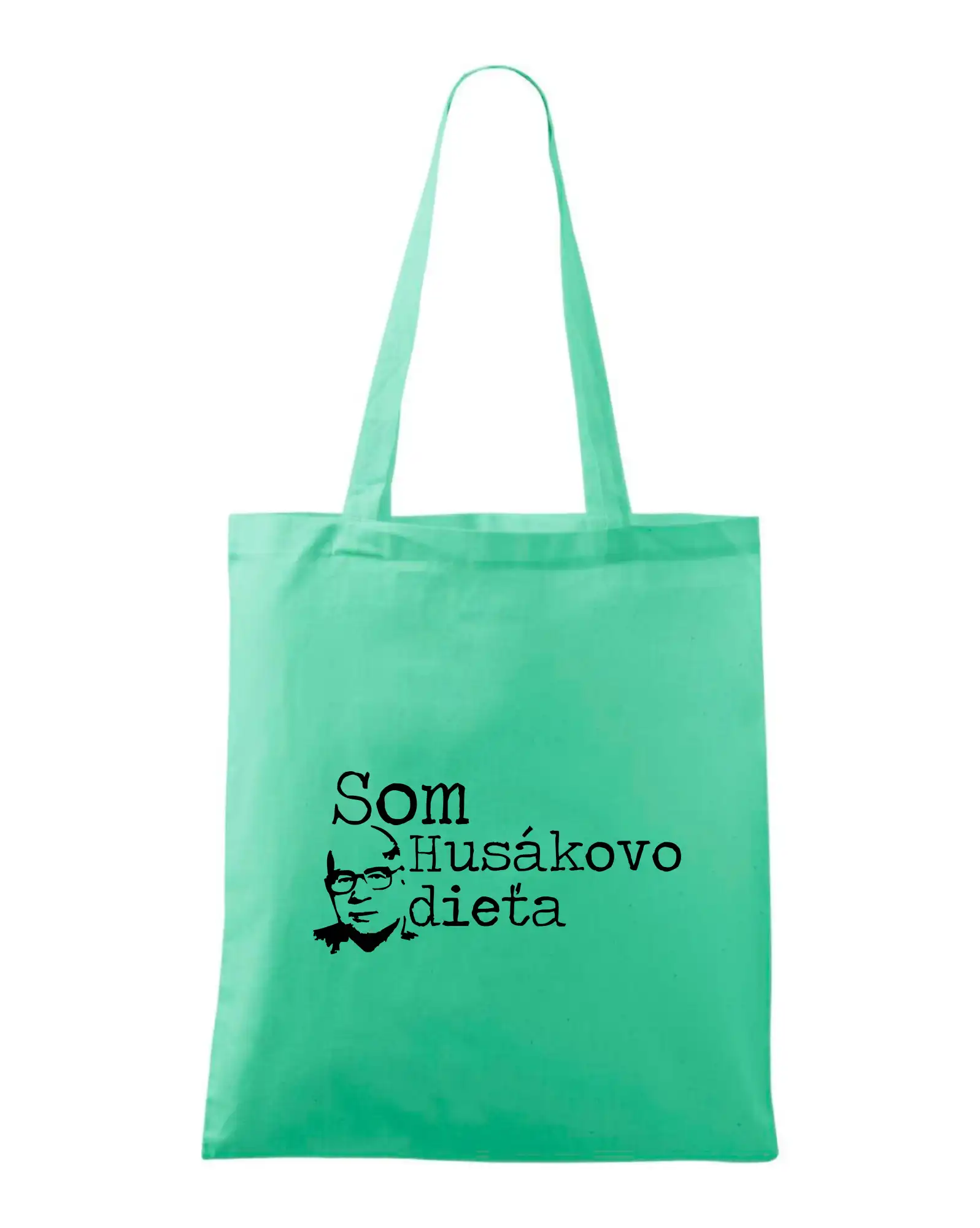 Tričká k narodeninám - Som Husákovo dieťa - Taška bavlnená