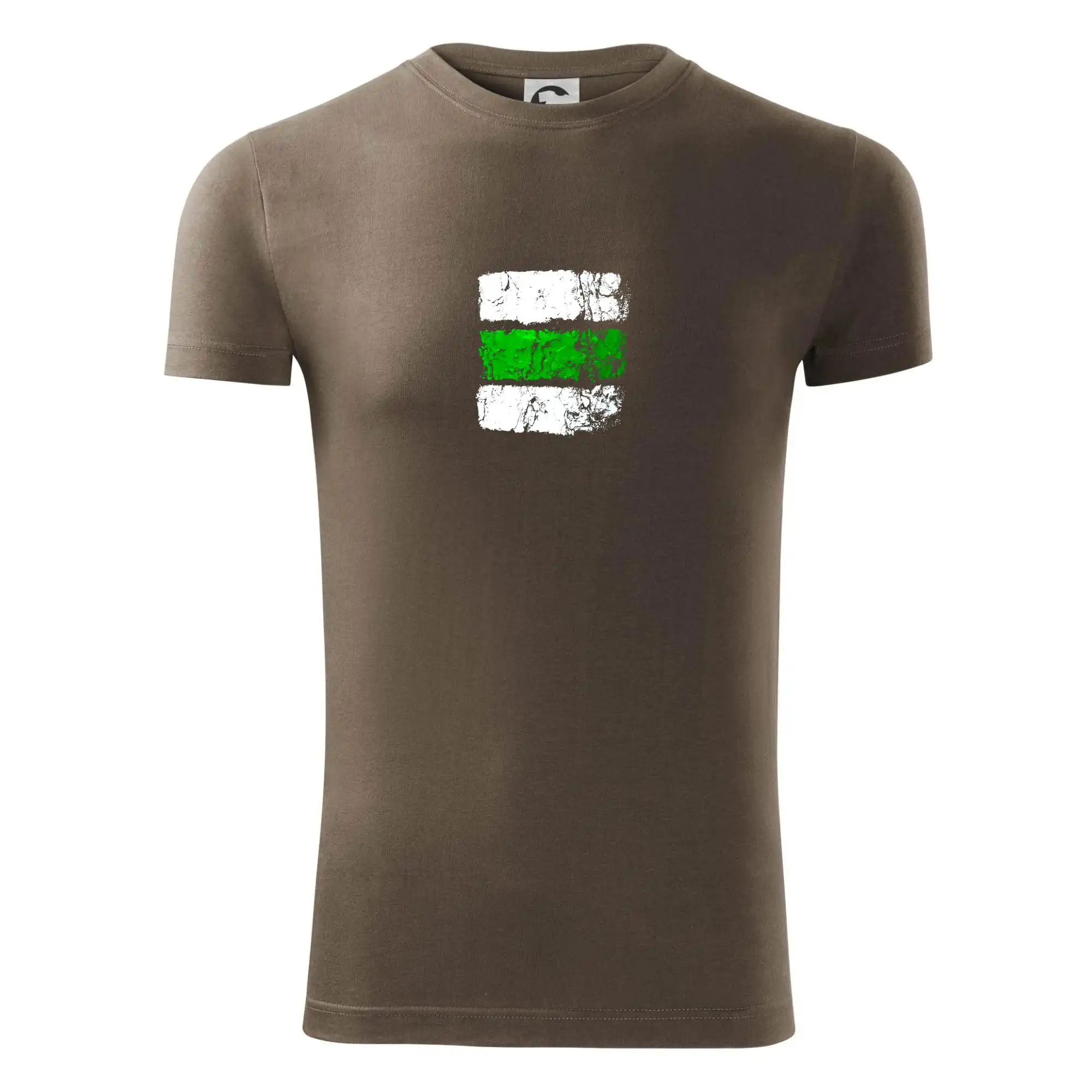 Trička pre cestovateľov - Turistická značka - zelená - Viper FIT - Pánske zúžené tričko