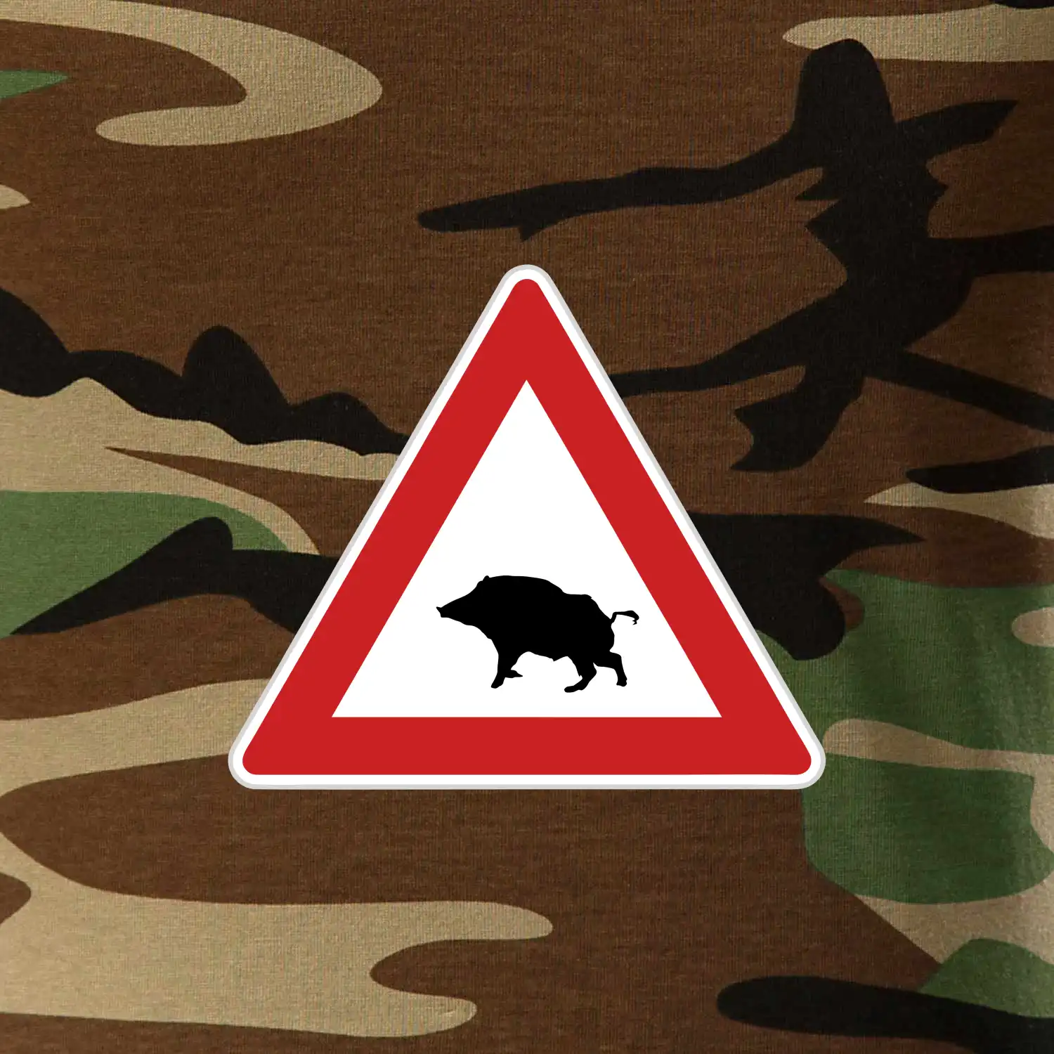 Dopravní značka - Pozor divočák