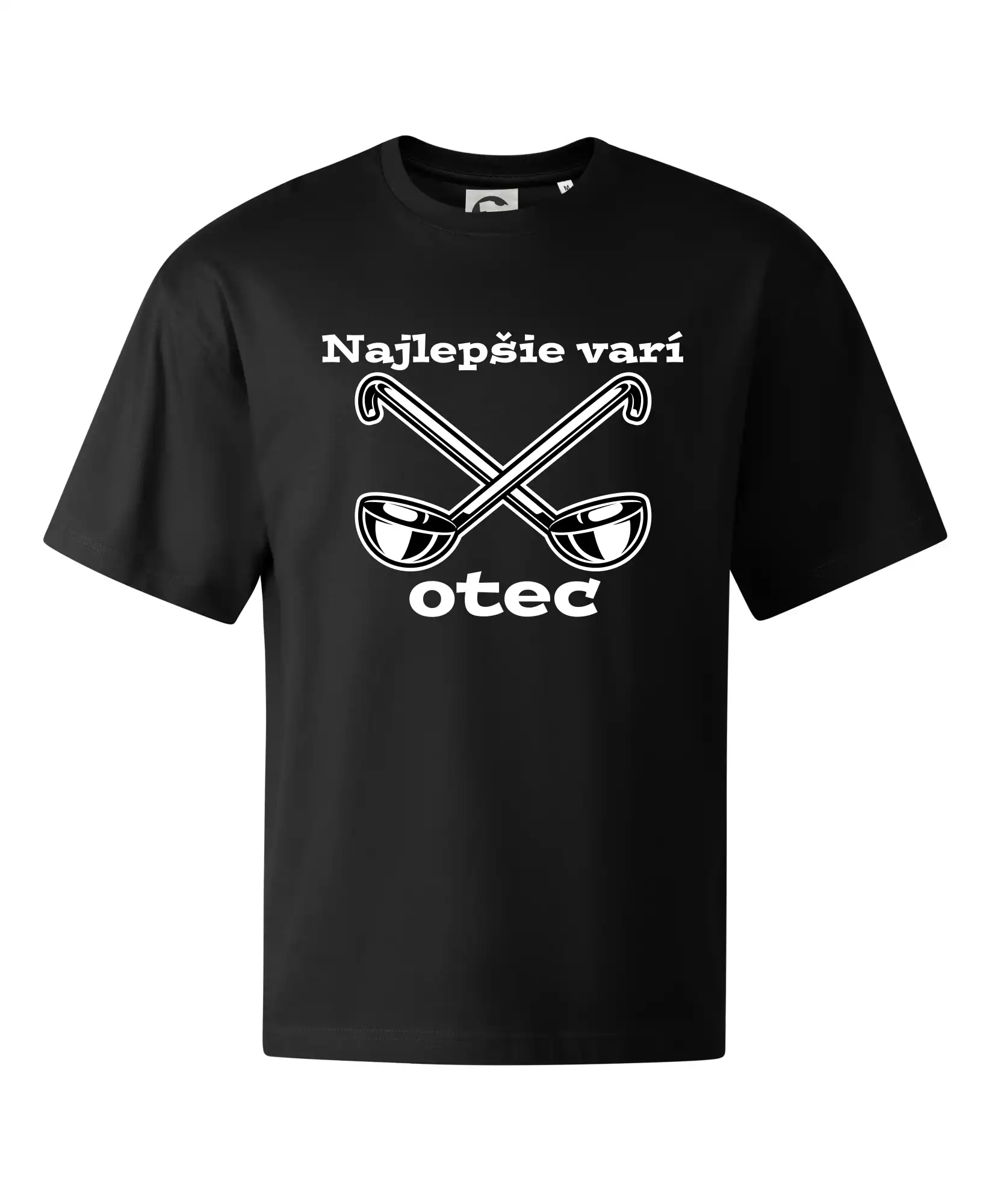 Tričká a zástery na grilovanie - Najlepšie varí otec - Stage unisex - OVERSIZE