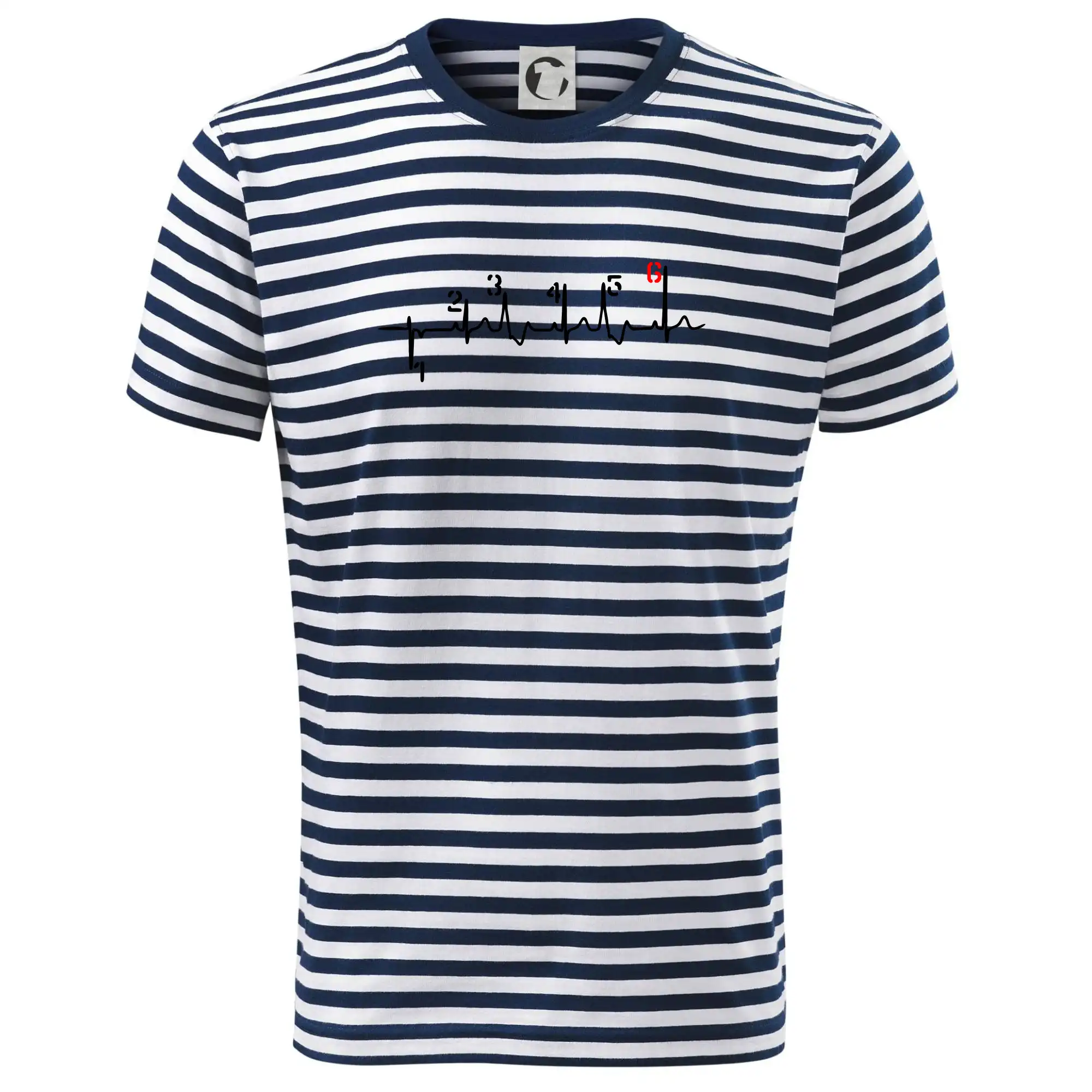 Tričká a mikiny s potlačou motoriek – pre pravých motorkárov - Moto EKG radenie - Tričko na vodu