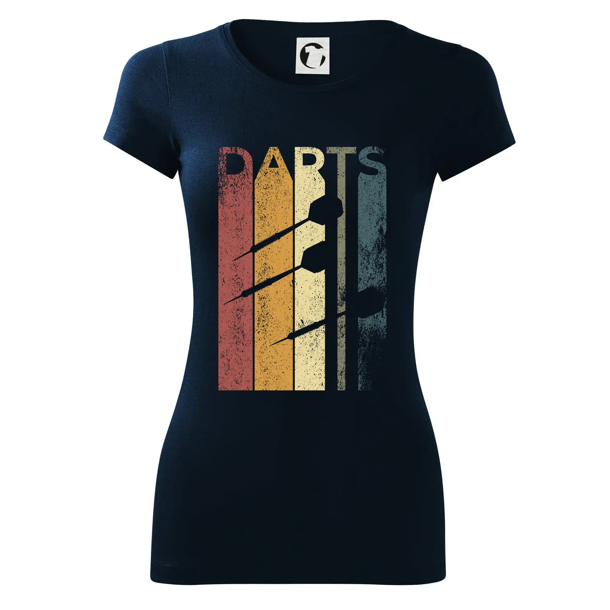 Tričko na šípky - Darts vintage - Dámske tričko Glance - Priliehavejší strih