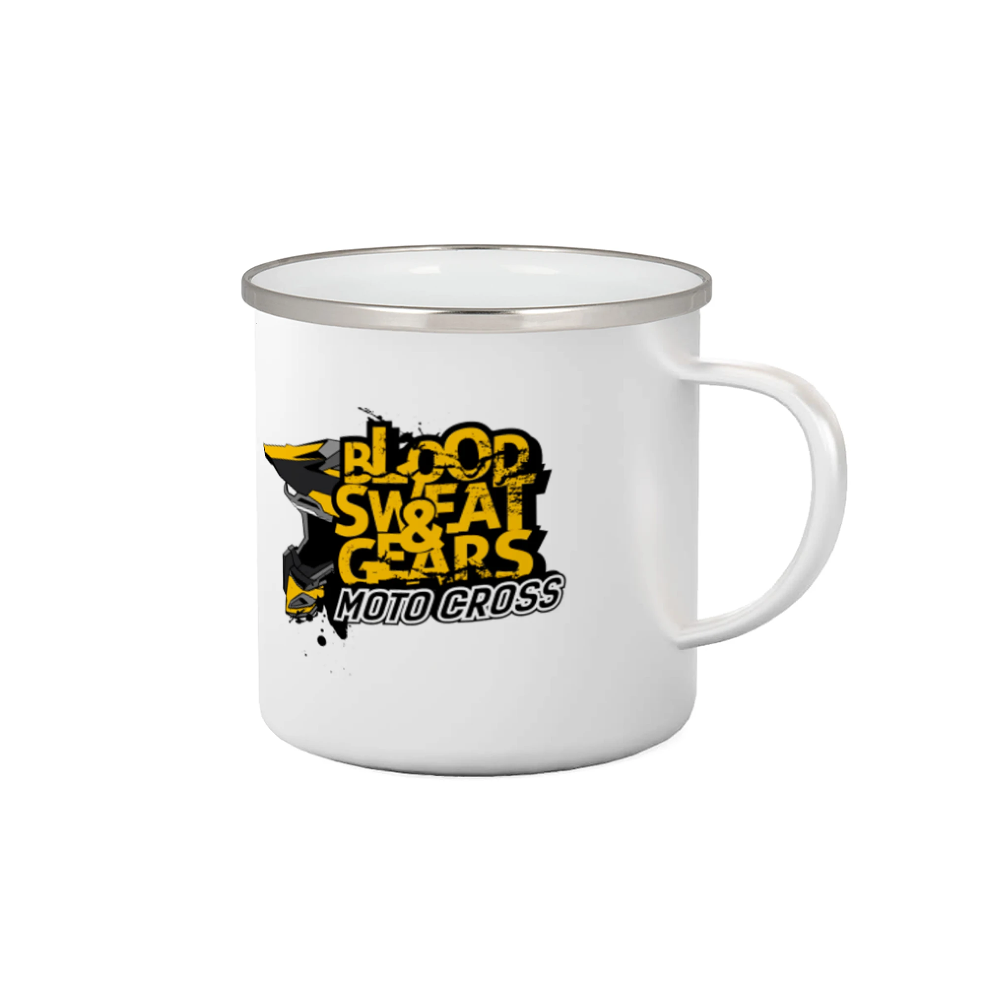 Motocross tričká - Motocross blood sweat gears - Plecháčik