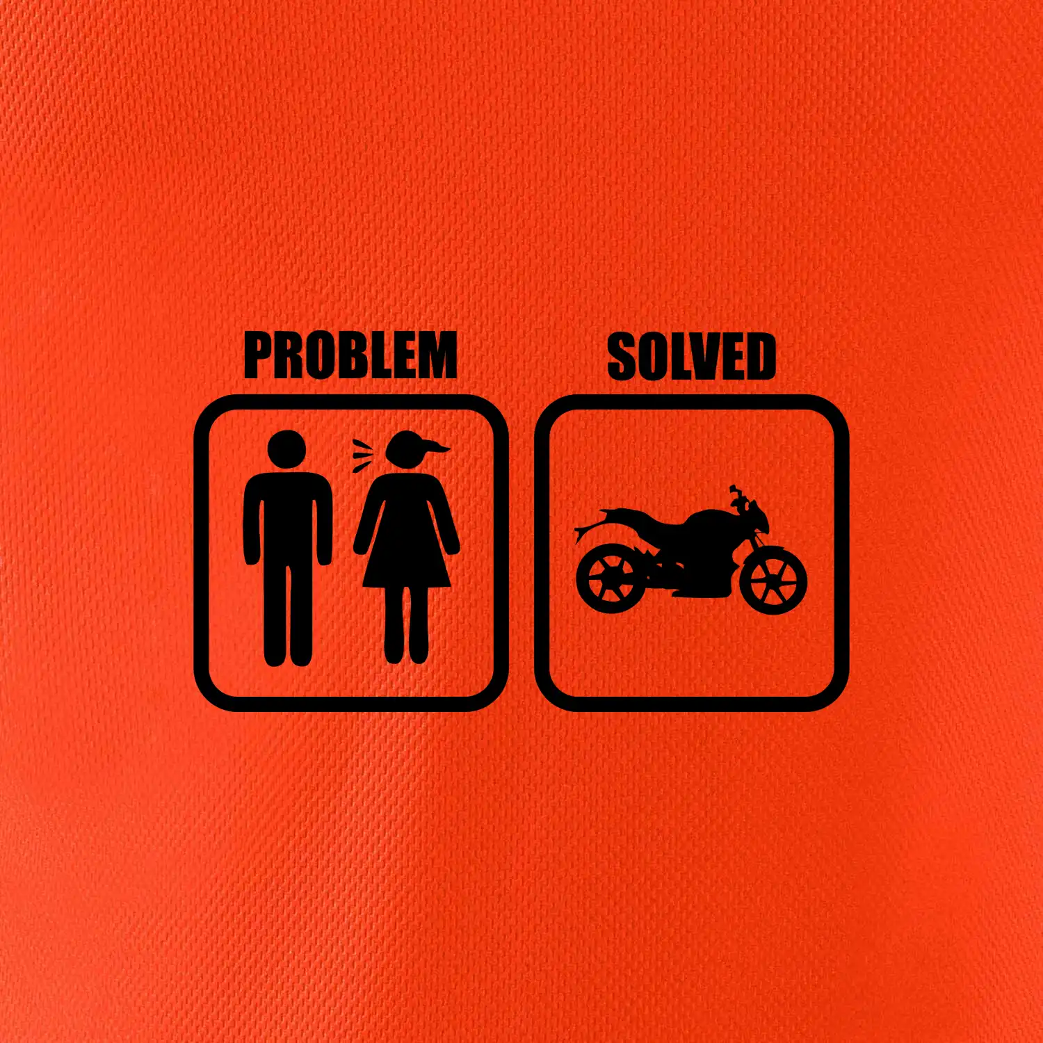 Problém silniční motorka