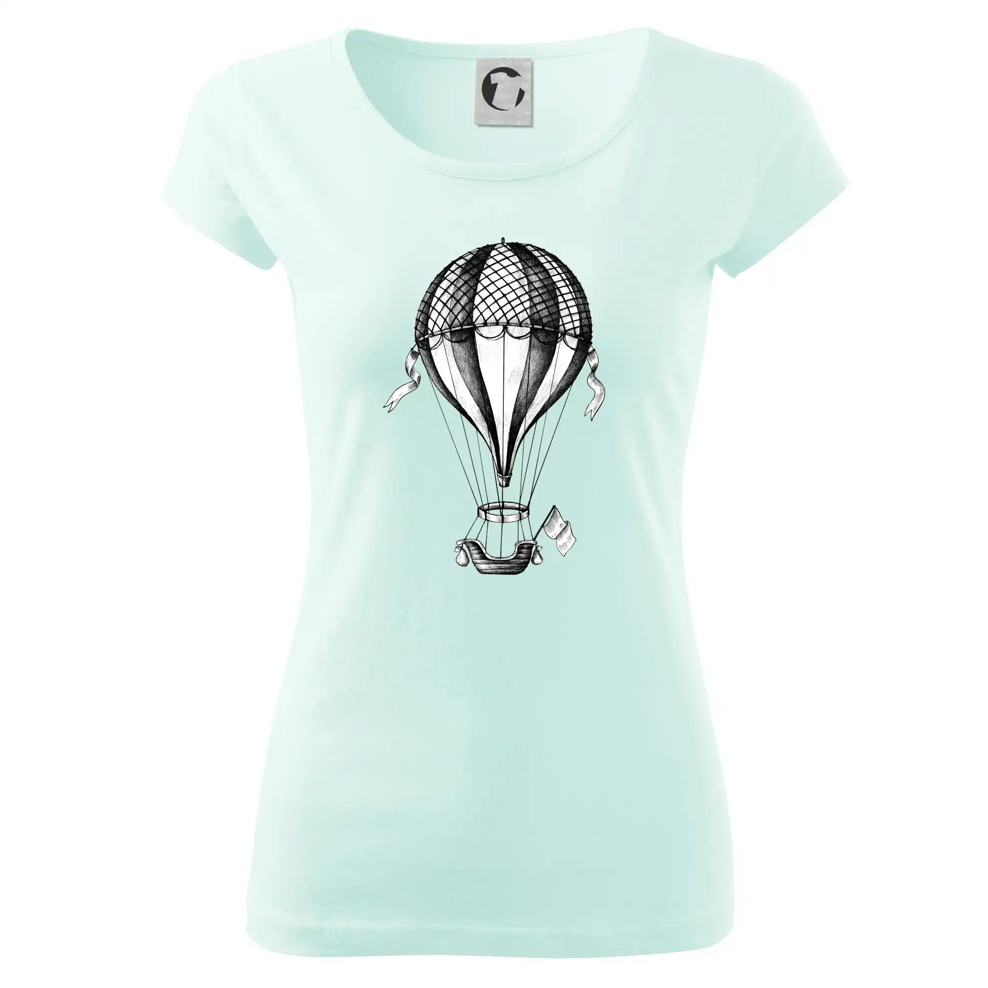 Horkovzdušný balón  kreslený