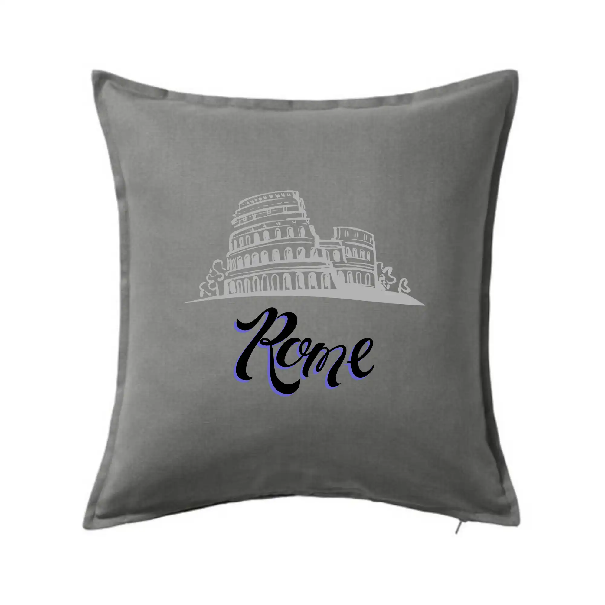 Tričká Taliansko - Roma Lettering - Vankúš 50x50