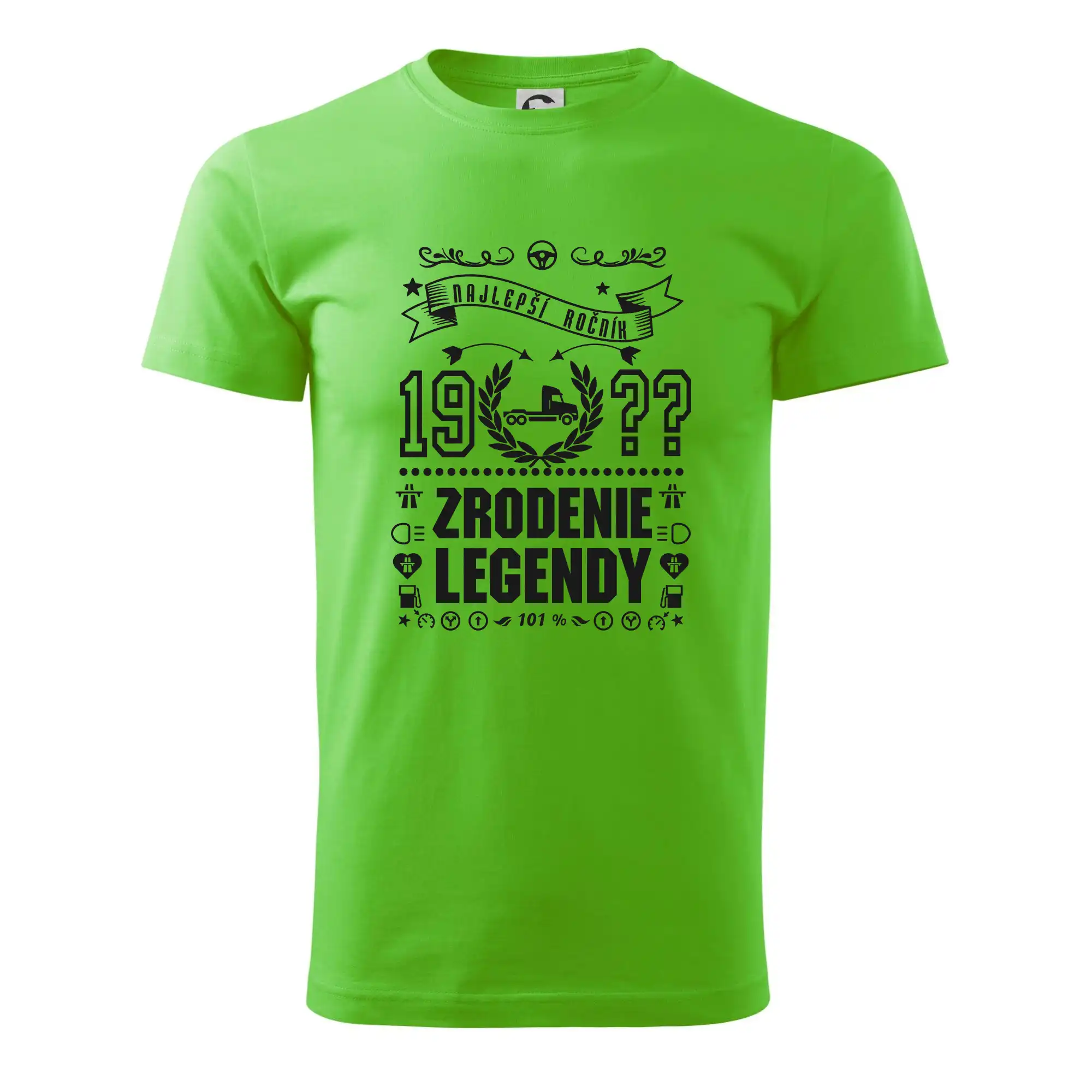 Trička Zrodenie legendy - Zrodenie legendy pre kamioňáka - Pánske tričko nižšej gramáže
