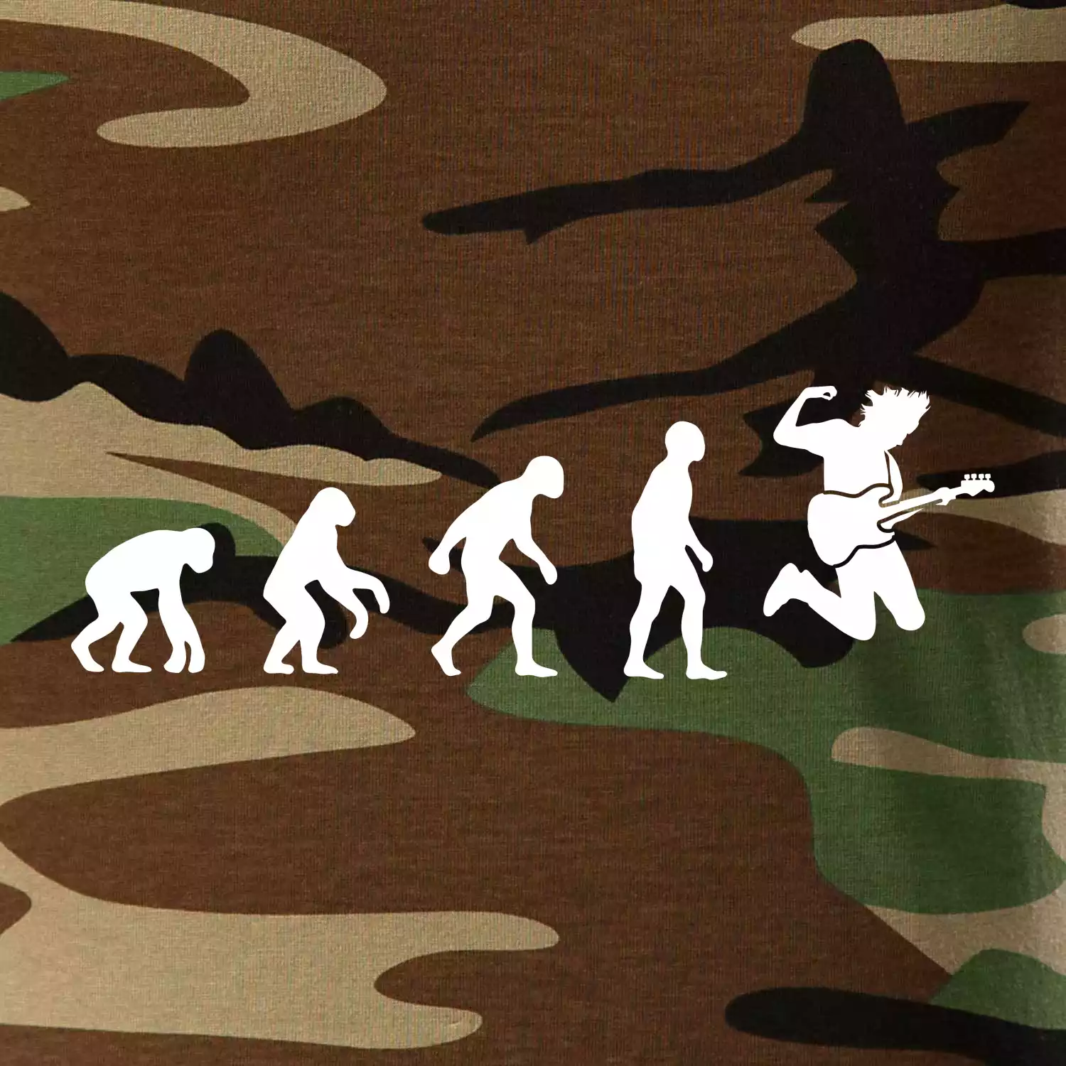 Evoluce kytarista - výskok