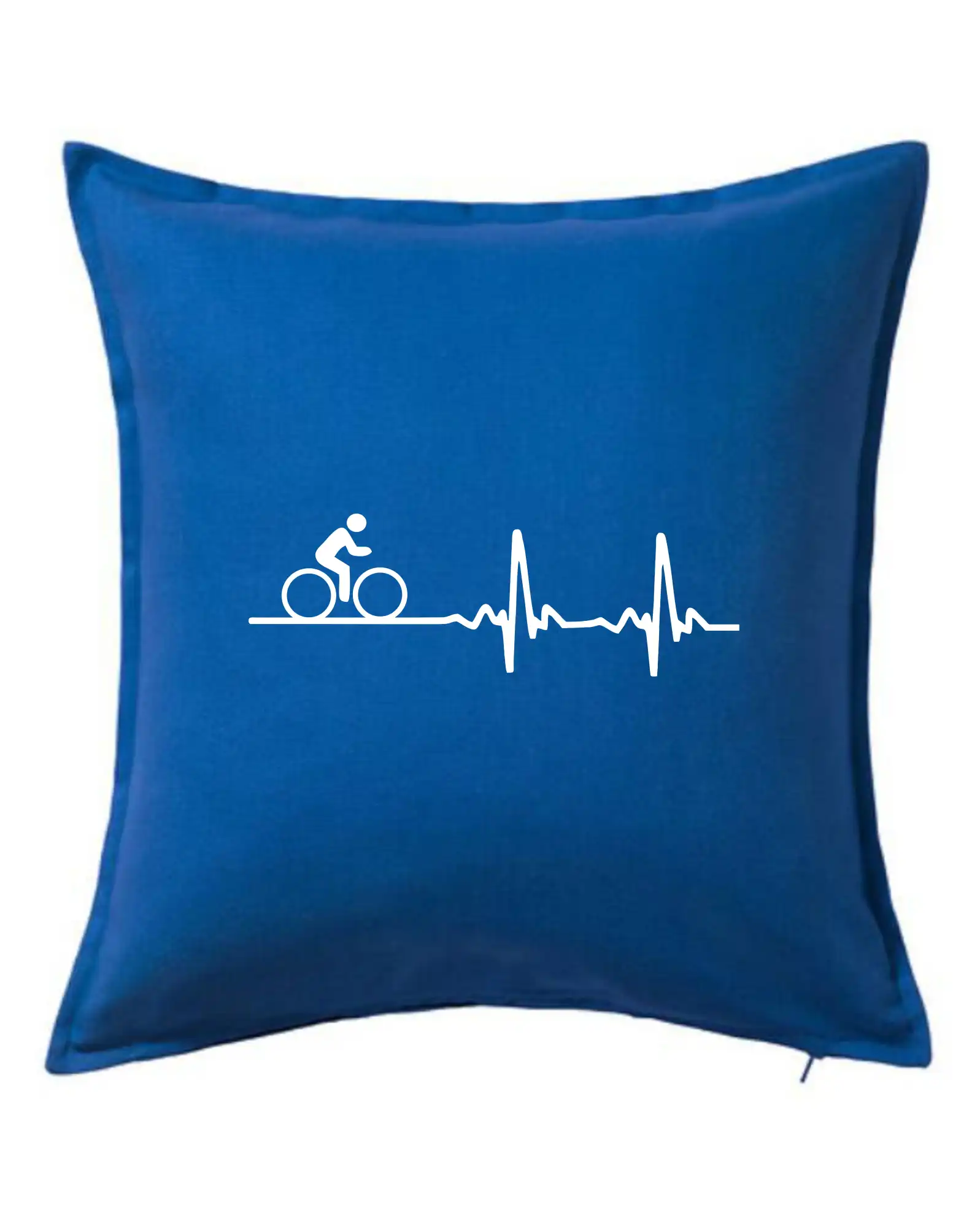 Tričko ako darček pre cyklistu - Cyklo ekg - bicykel - Vankúš 50x50