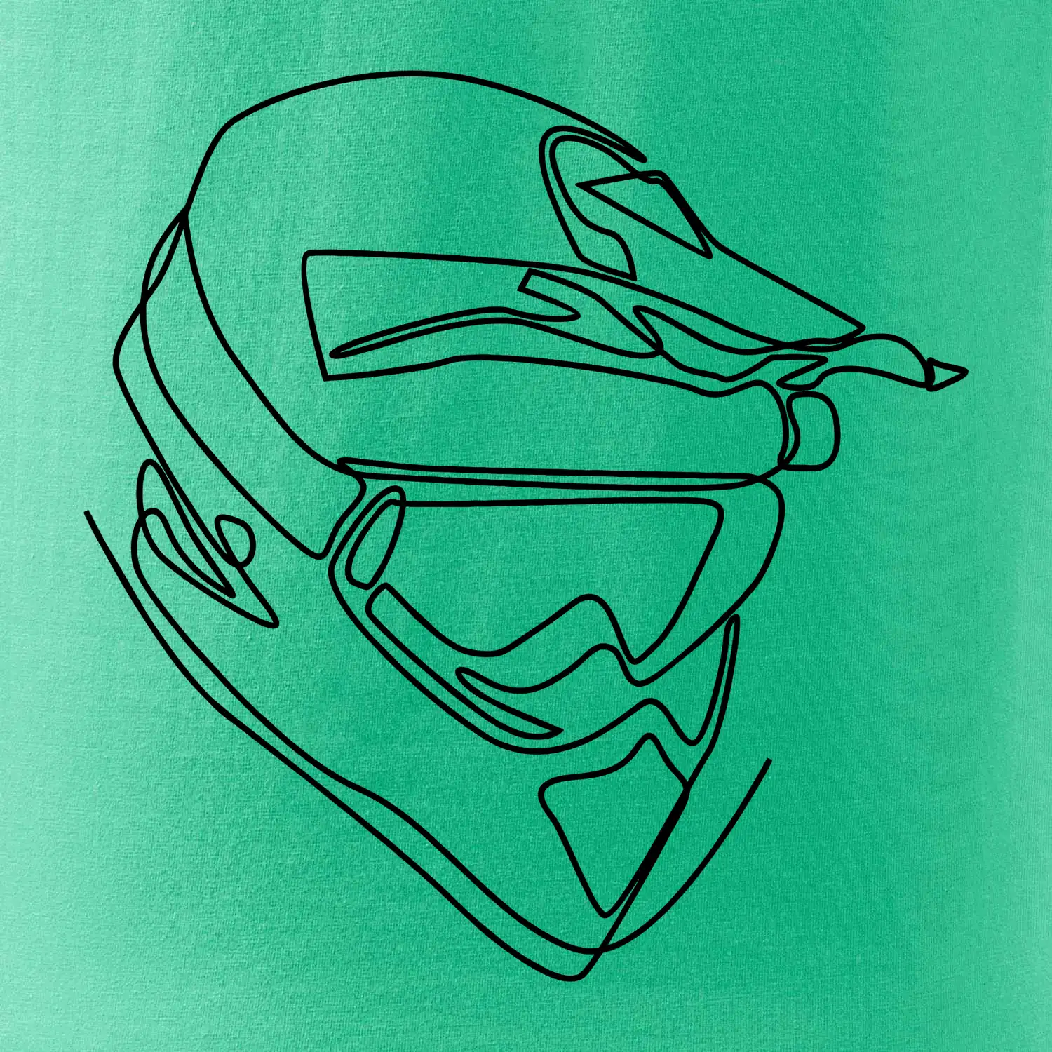 Helma, přilba jednim tahem