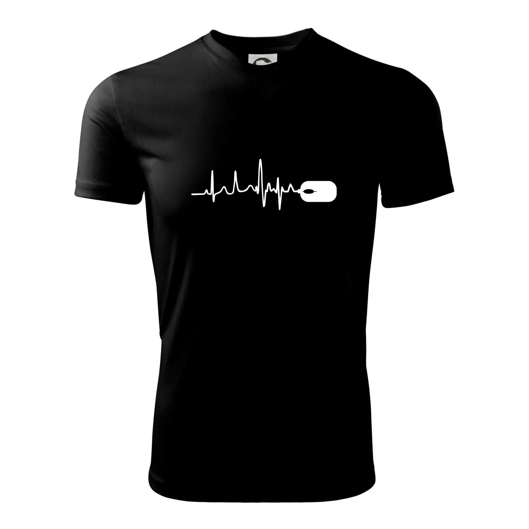 Tričká pre ajťákov - EKG myš - Pánske tričko Fantasy športové