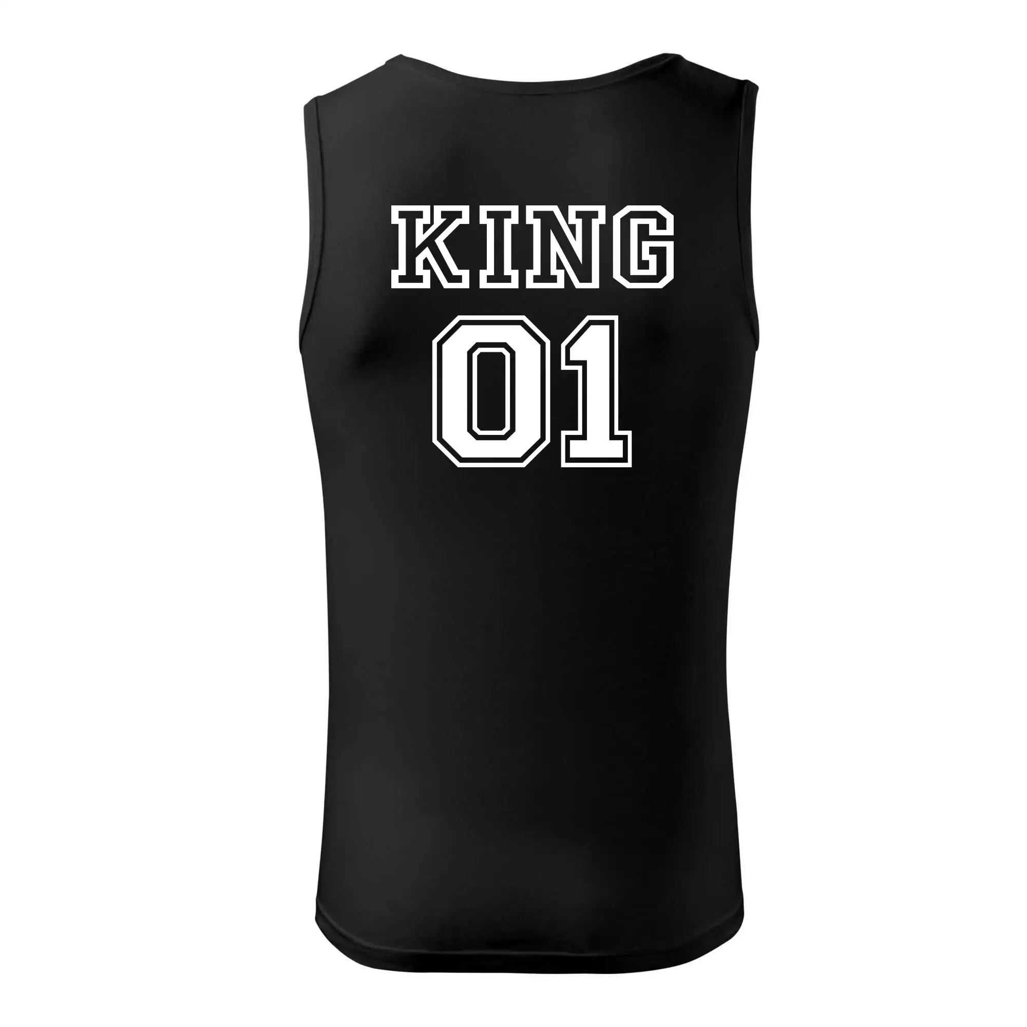King - Queen - 01 dres (čiernobiela)