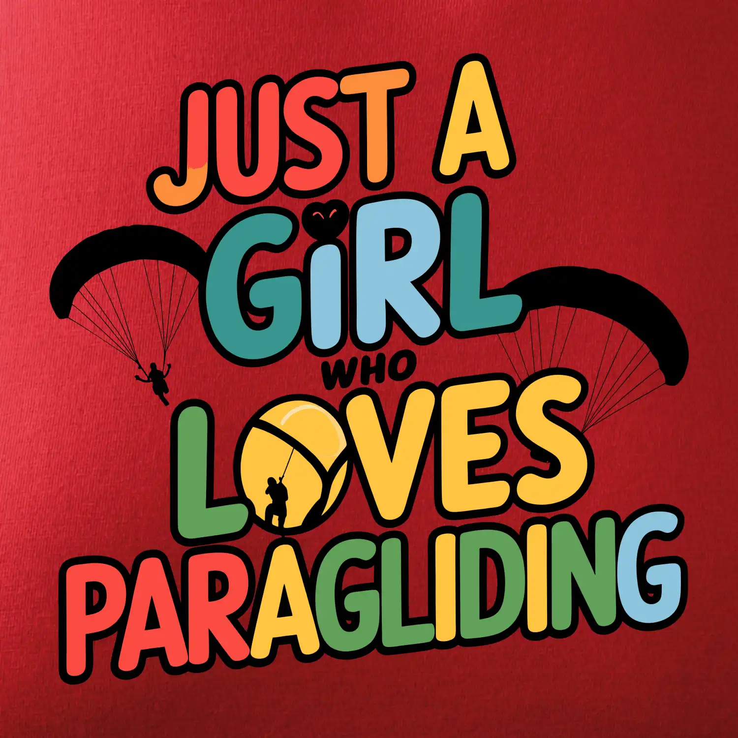 Just a girl who loves paragliding