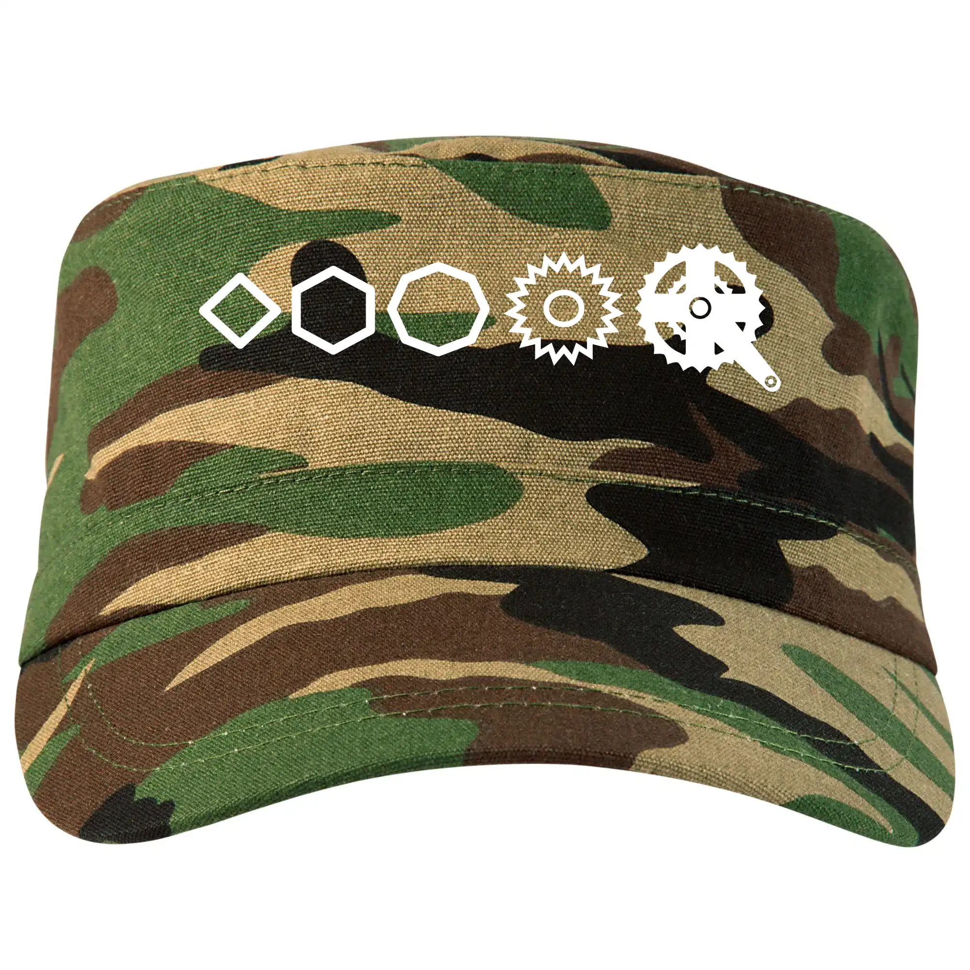 Tričko ako darček pre cyklistu - Evolúcia pedále - Šiltovka CAMO