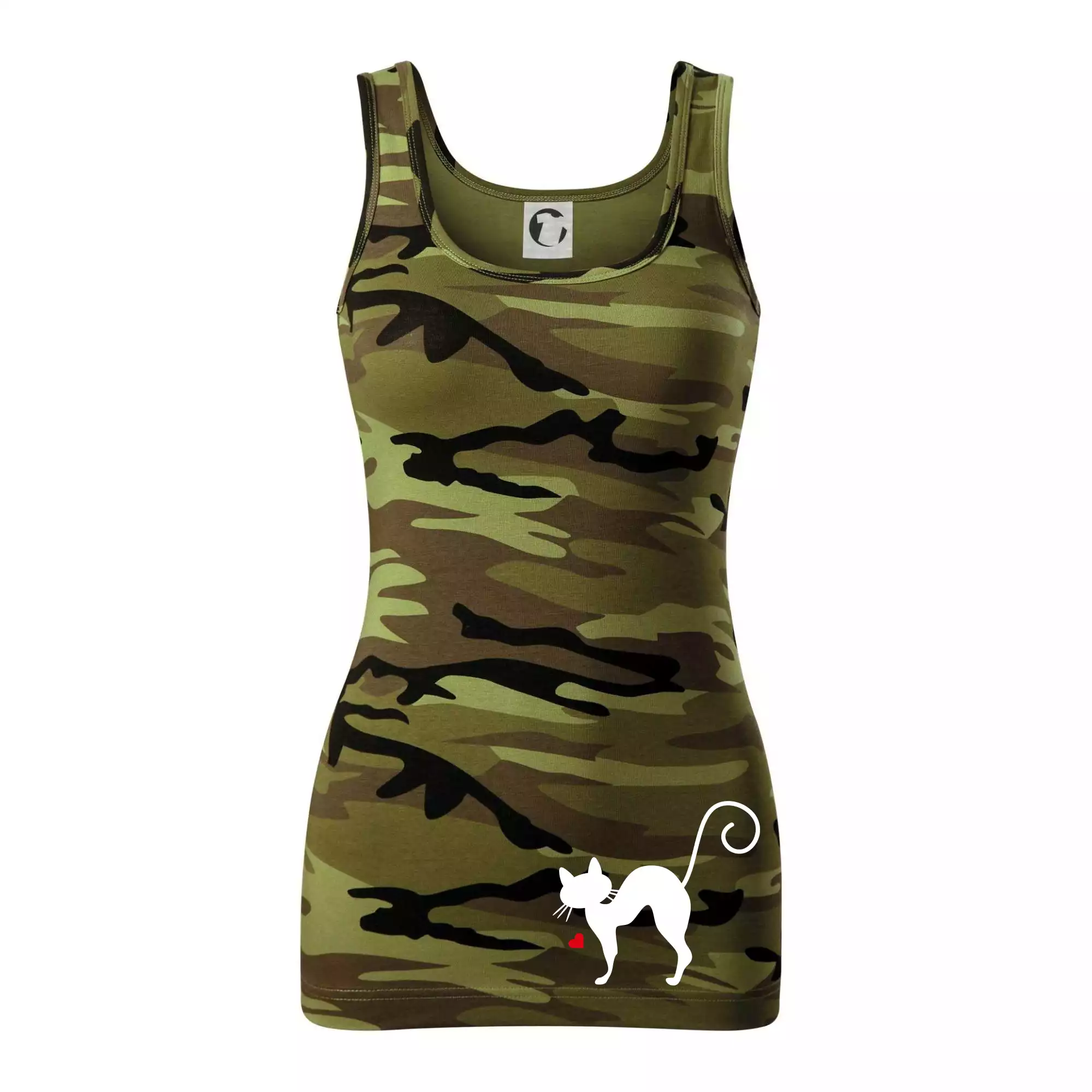 Zamilovaná kočka prohnutá