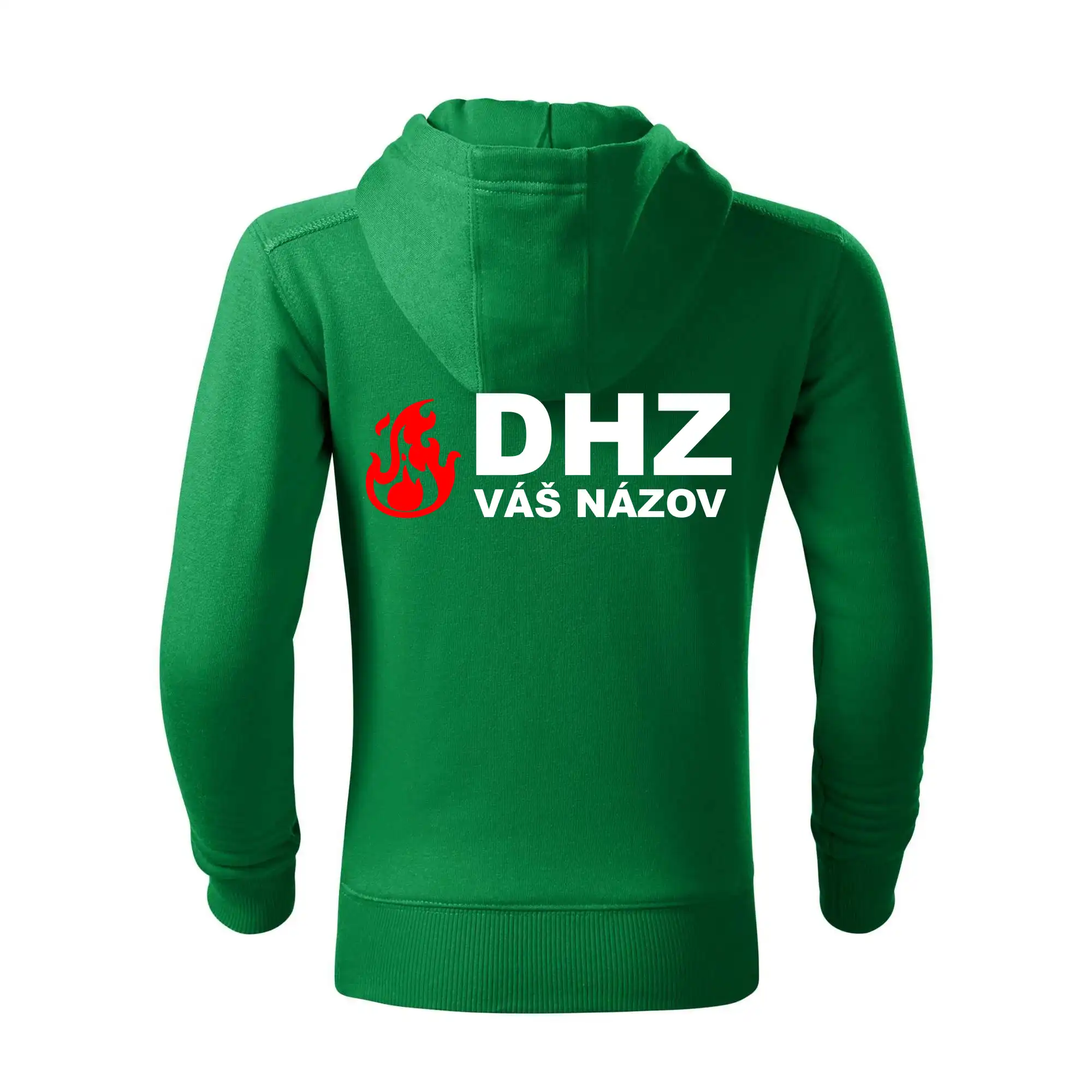DHZ (oheň, firesport, názov sboru - vlastný nápis)