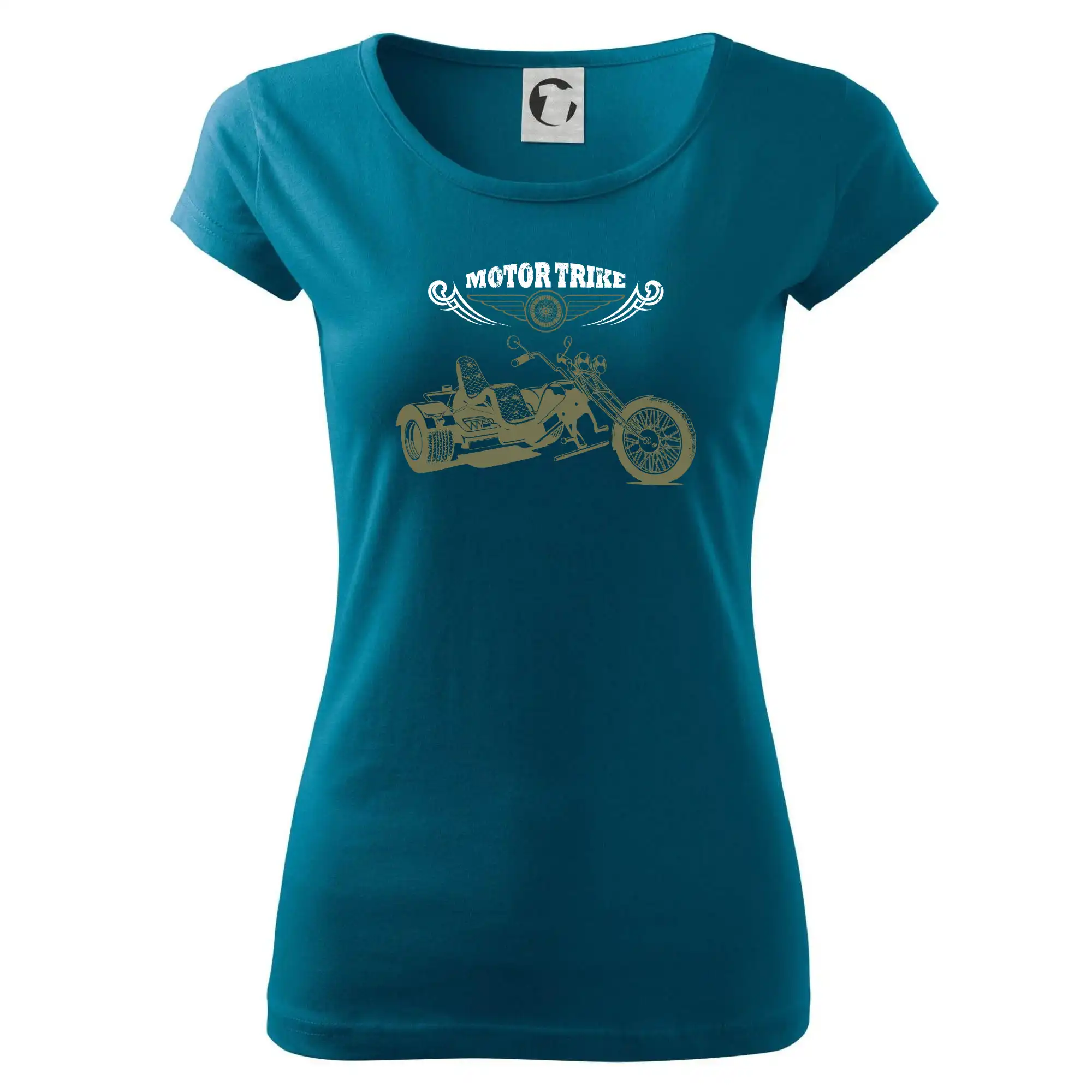 Tričká a mikiny s potlačou motoriek – pre pravých motorkárov - Moto trike - Dámske tričko Pure