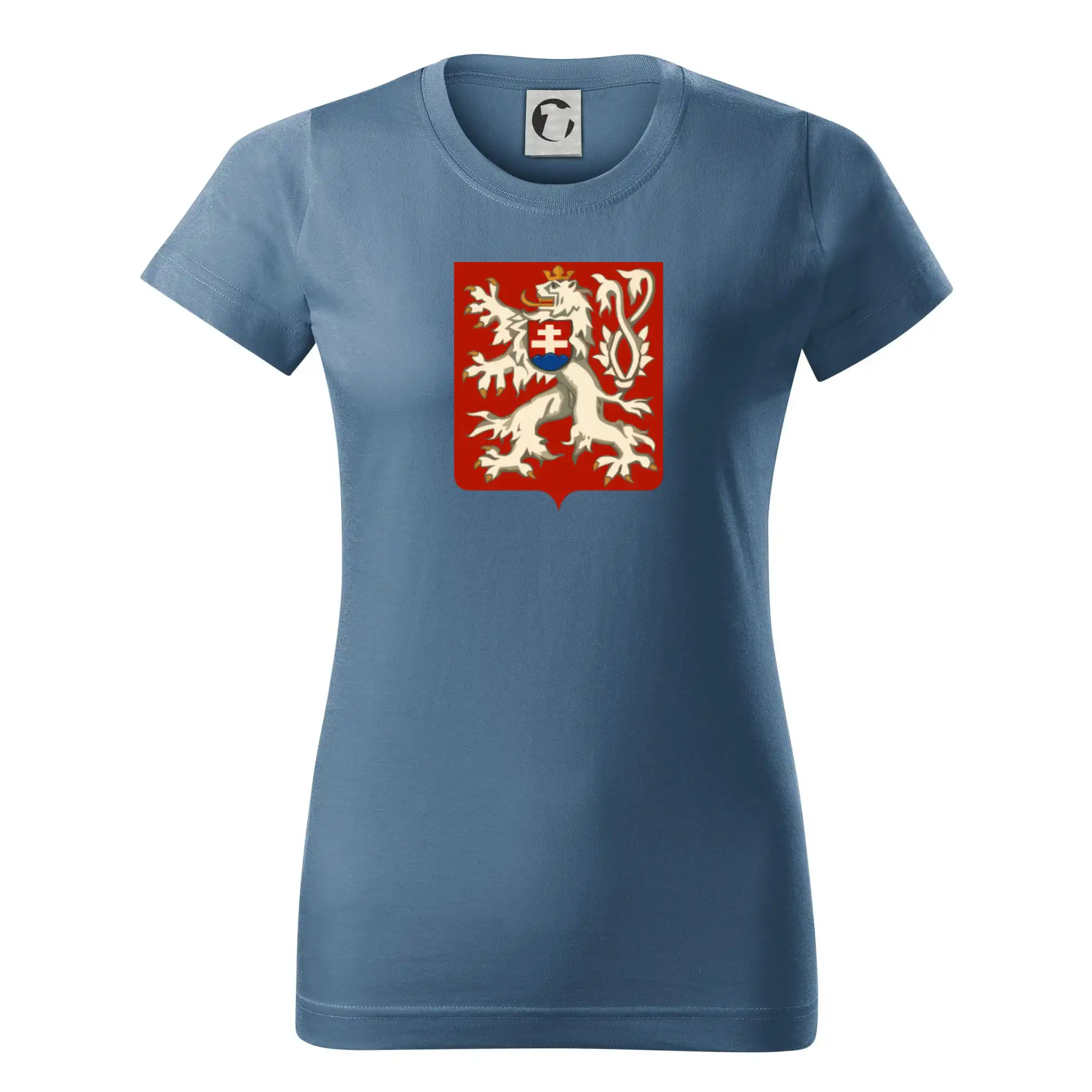 Znak maly Prvá Republika československá 1918–1920 - Dámske tričko basic - ľahko voľnejšie a dlhšie