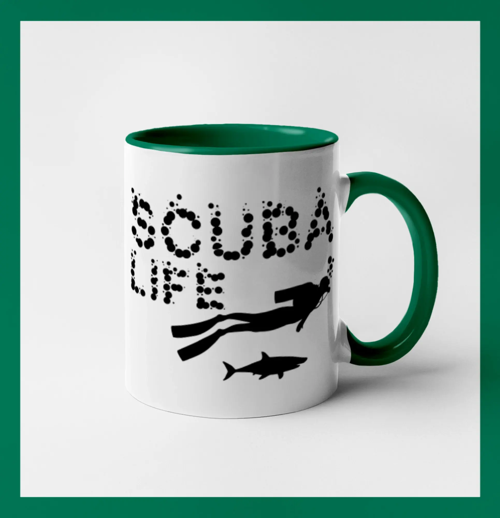 Potápačské tričká - Scuba life - Hrnček 