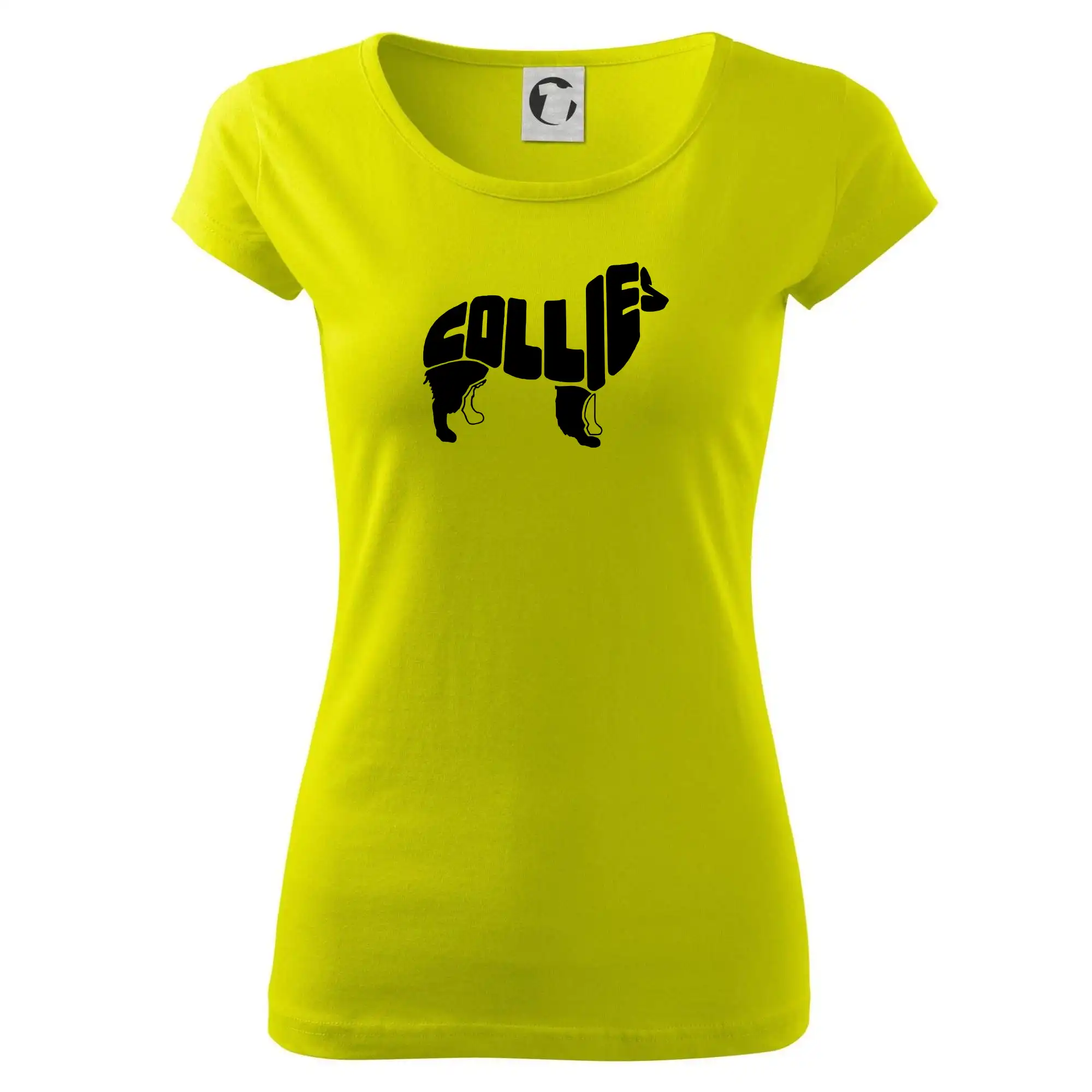 Border kolie písmo v těle