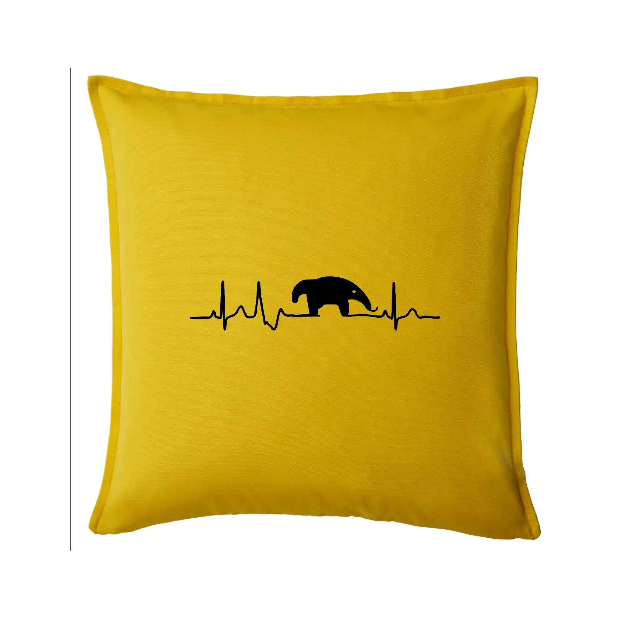 Tričká so zvieratami - Mravčiar EKG - Vankúš 50x50