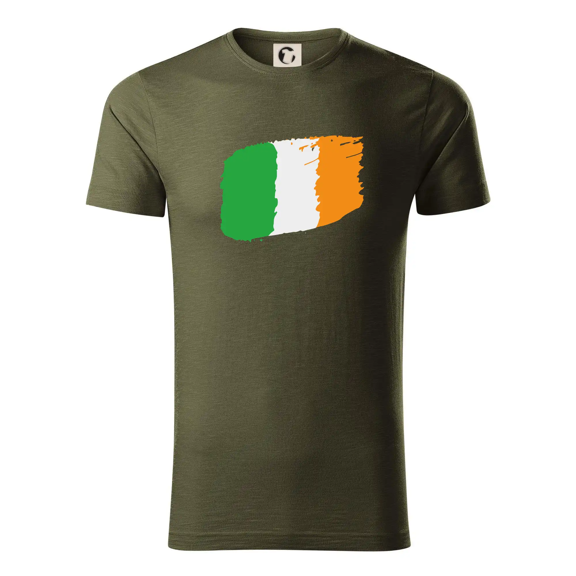 Motívy štátnych vlajok - Írská vlajka - Tričko z organickej bavlny