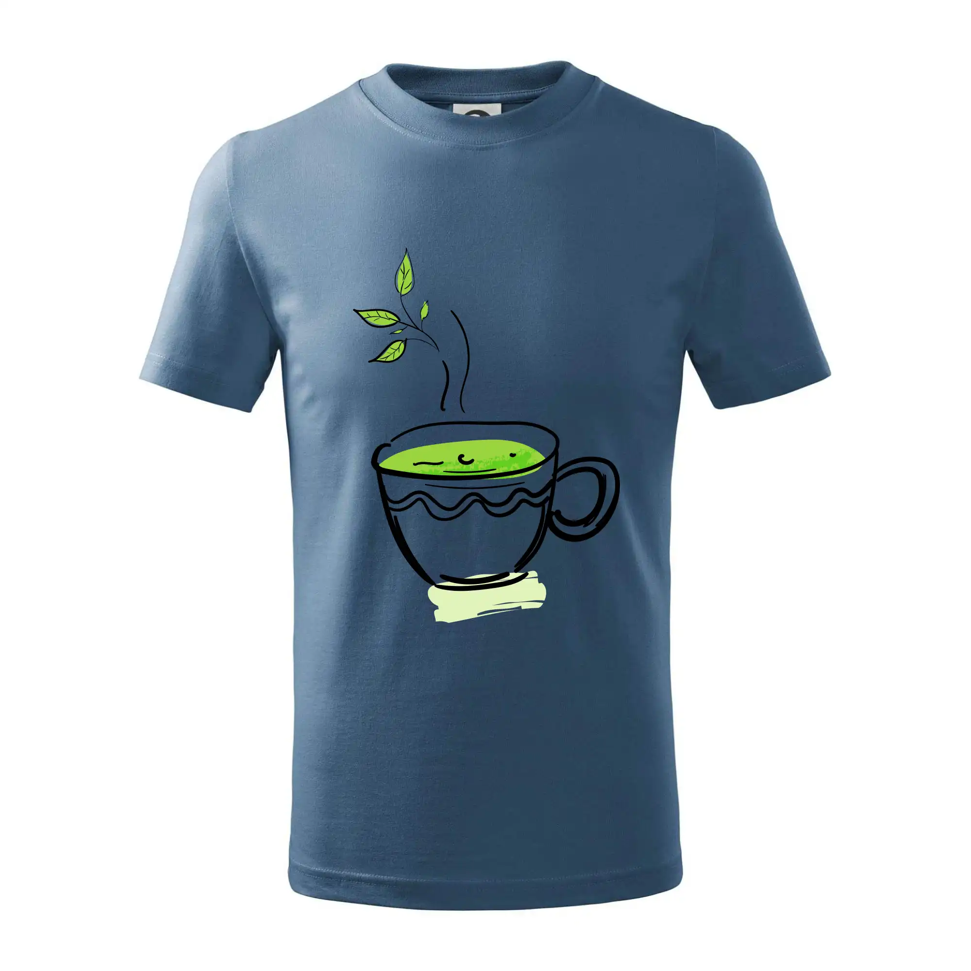 Vtipná tričká s motívmi pitie - ostatné - Hot matcha - Tričko detské bavlnené