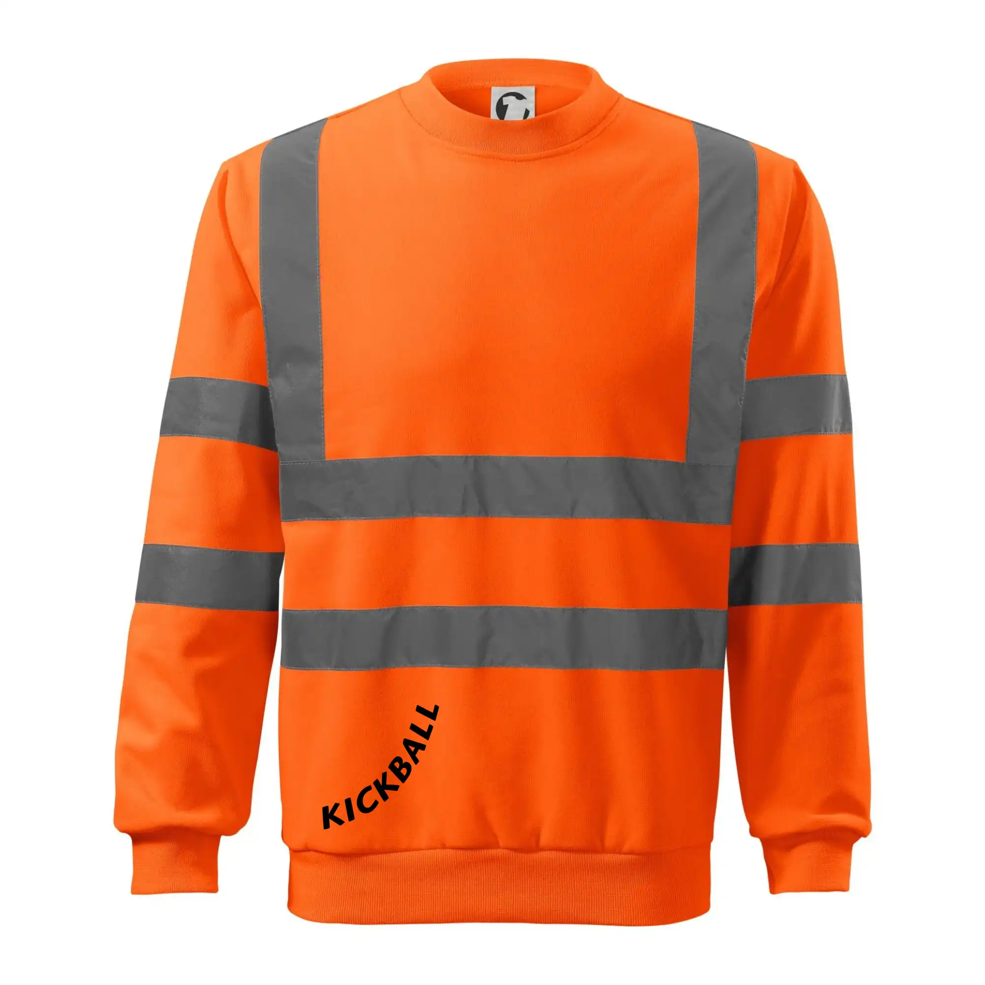 Tričká na nohejbal - Kickball nápis šikmo - Reflexná mikina