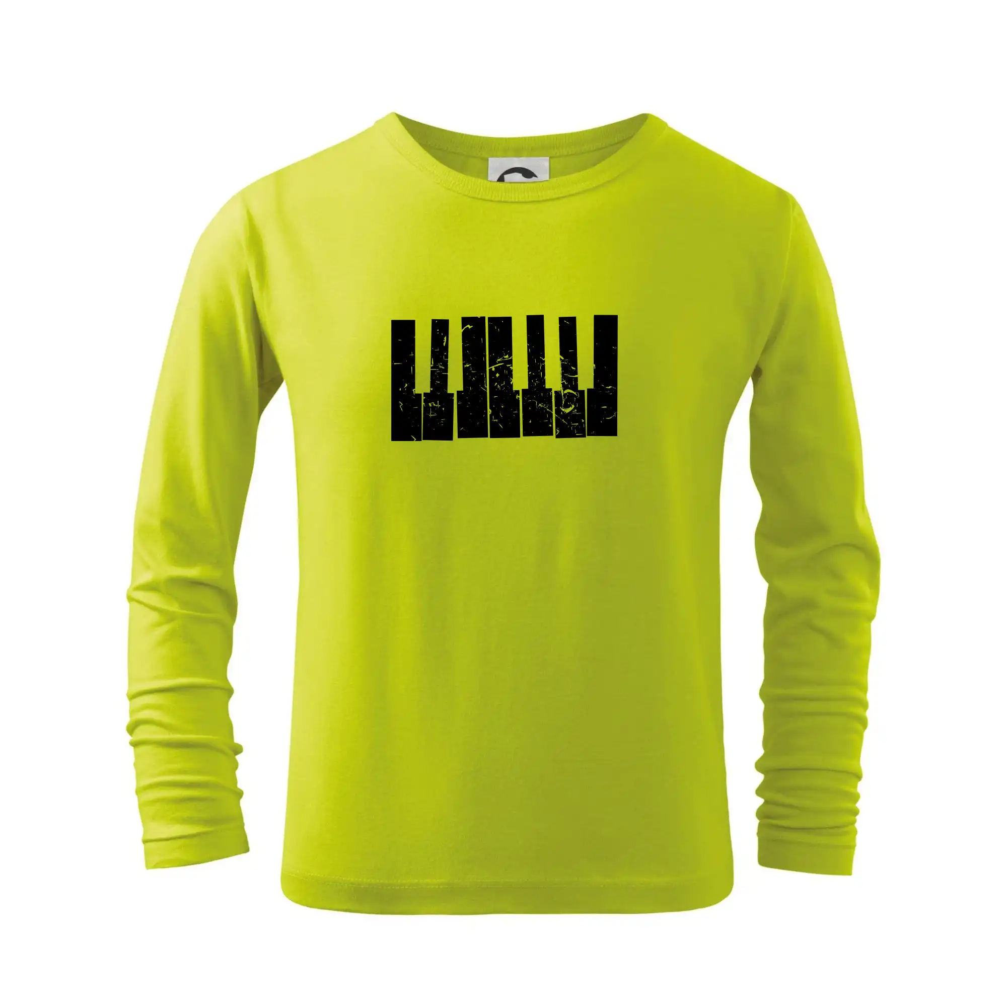 Klávesy vintage - Tričko detské Long Sleeve
