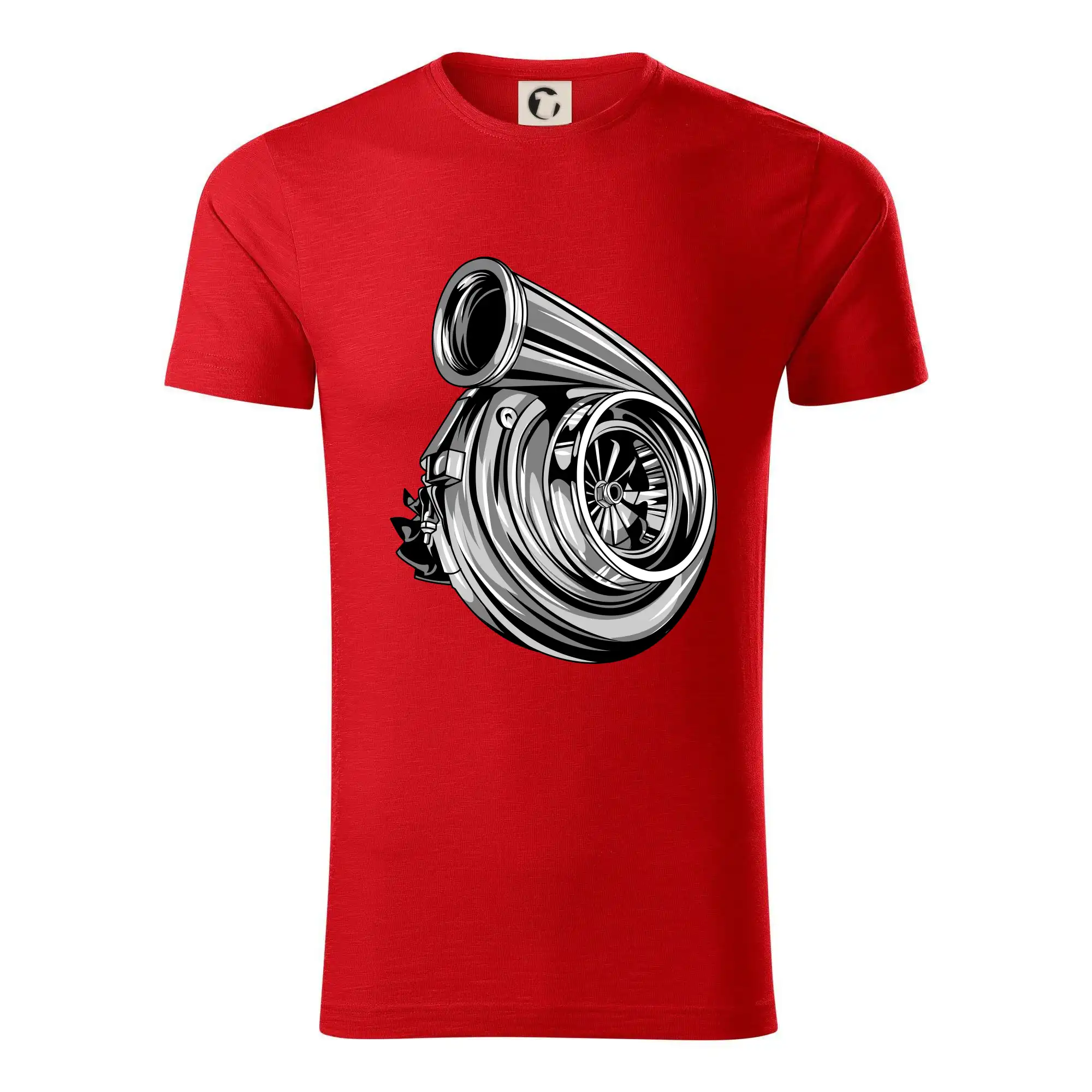 Auto tričká - Car turbo - Tričko z organickej bavlny