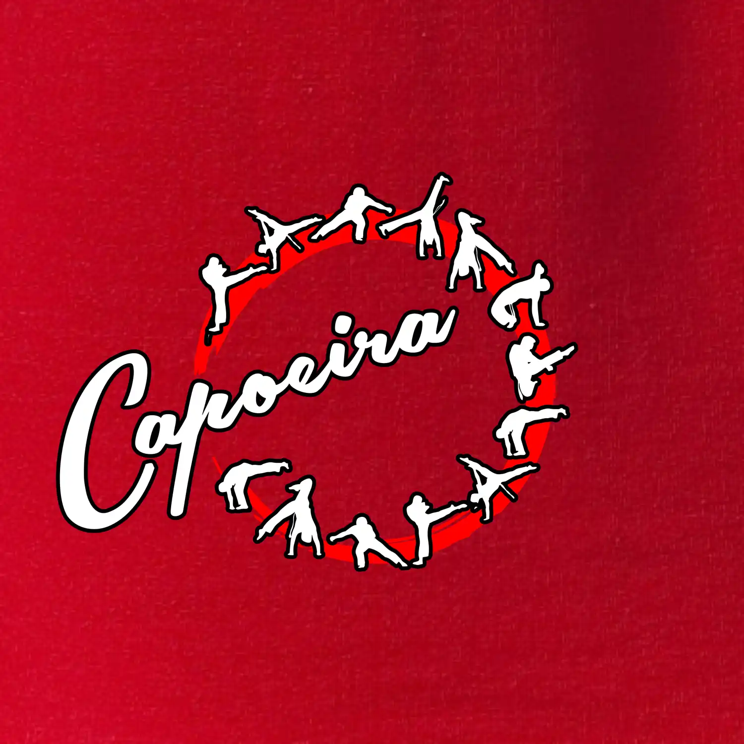 Capoeira cviky v kruhu