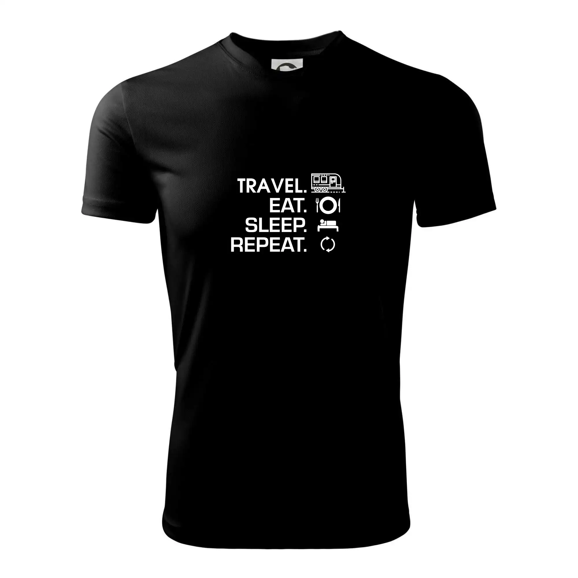 Eat sleep travel - Velký  přívěs