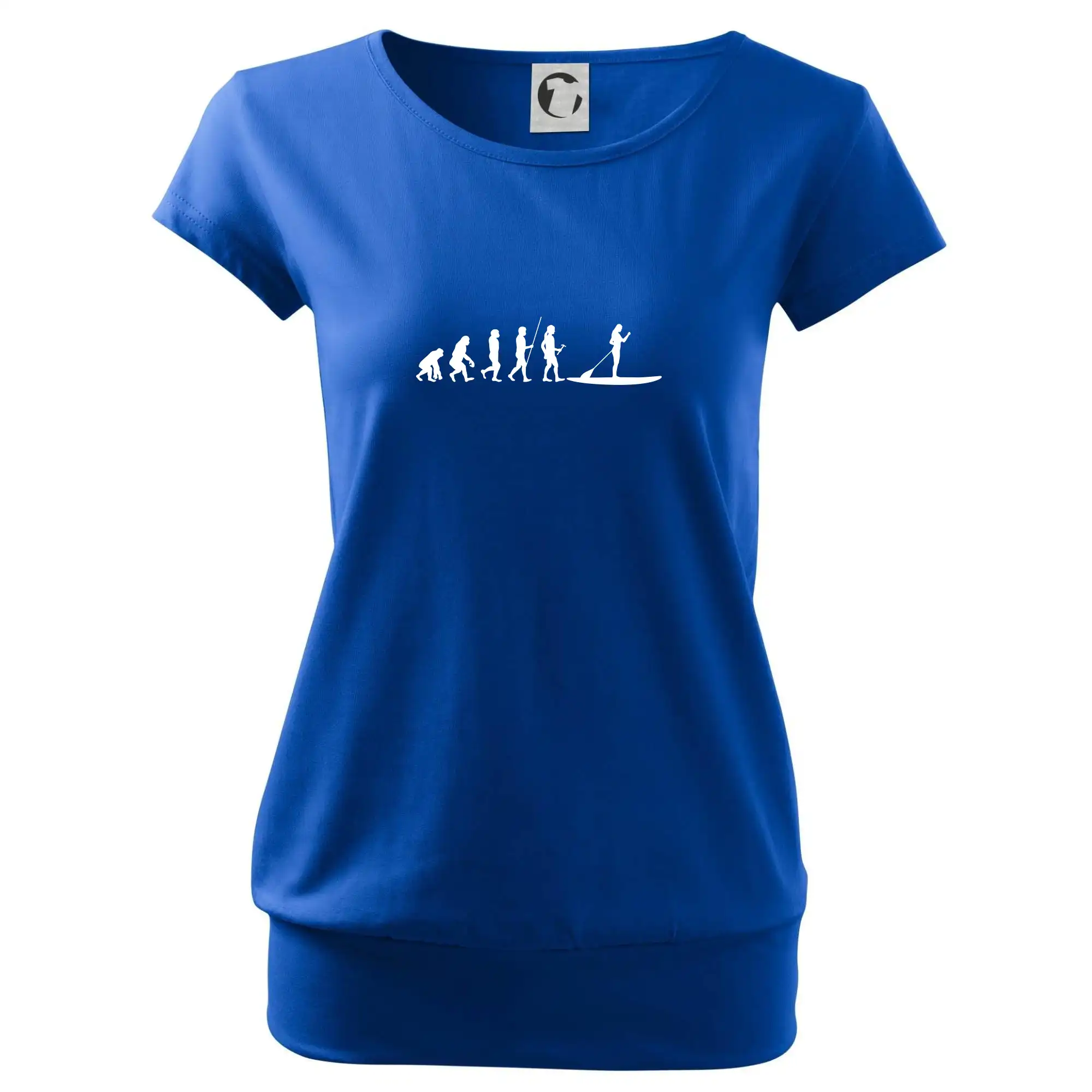 Evoluce paddleboard žena