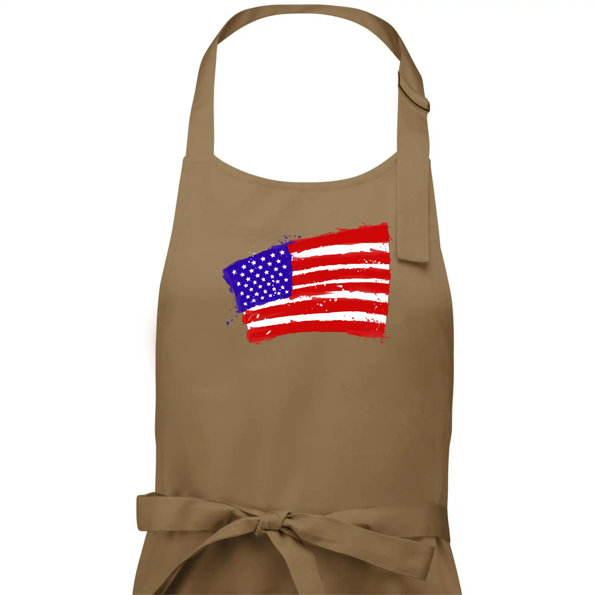 Americká vlajka ohnutá